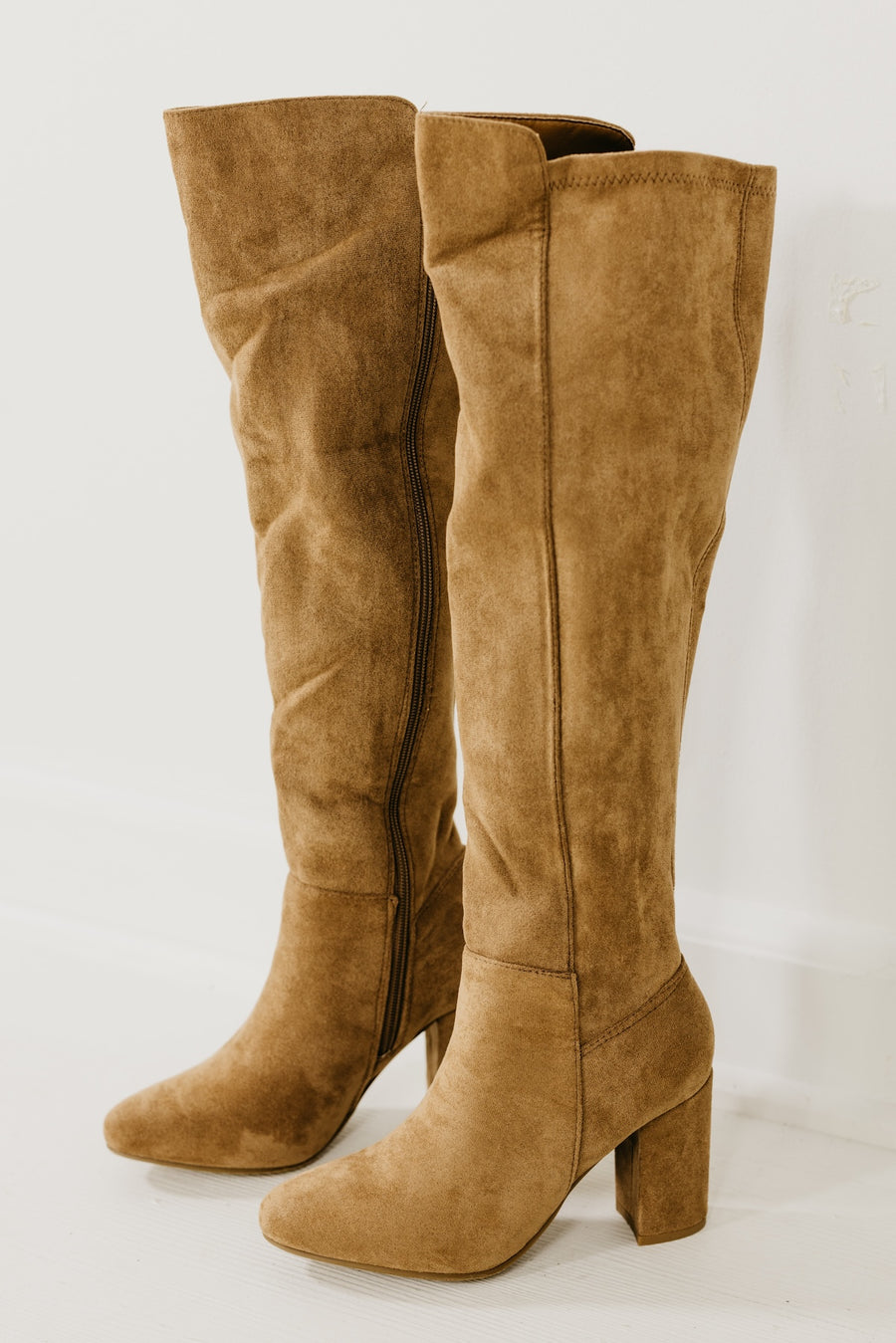 The Whisper Bock Heel Boot
