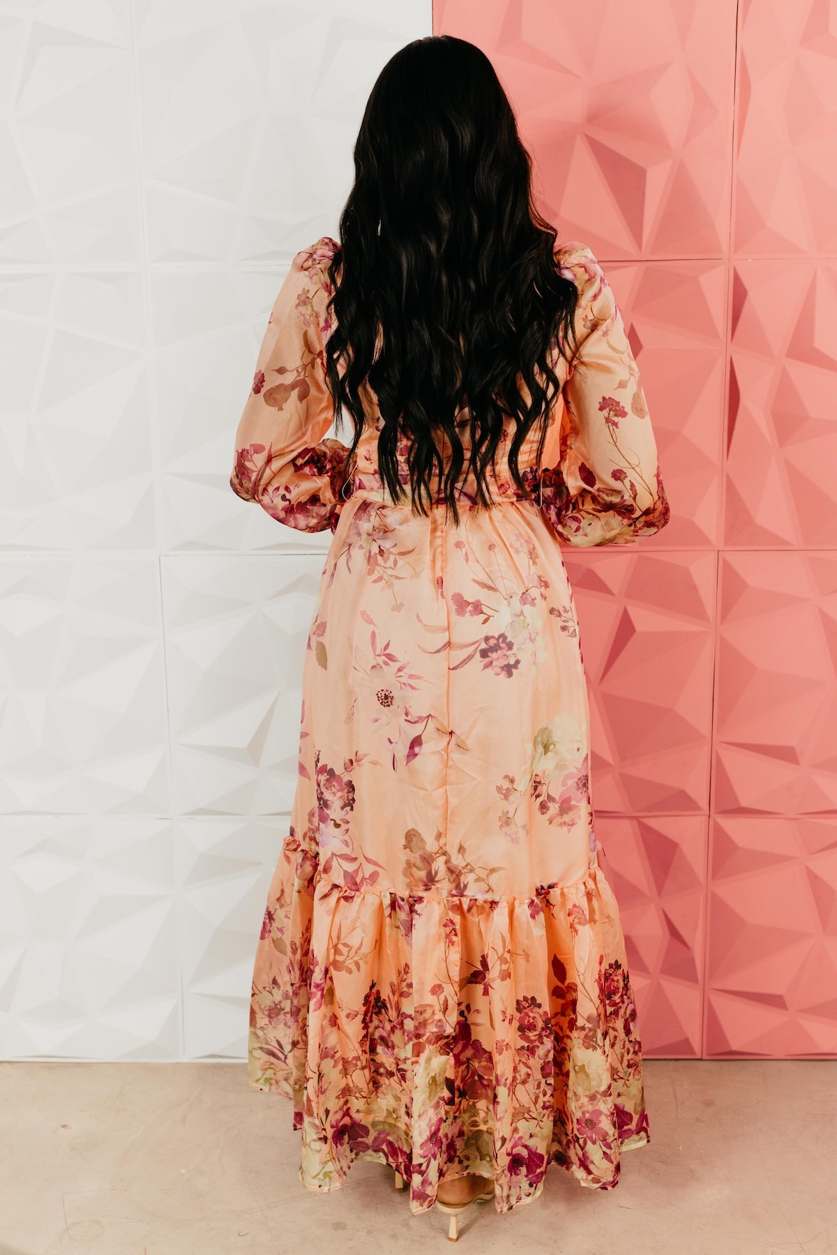 The Norah Floral Tie Maxi Dress