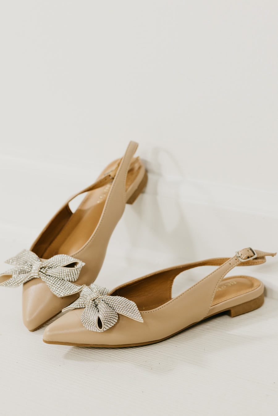 The Nyomi Bow Slingback Flat