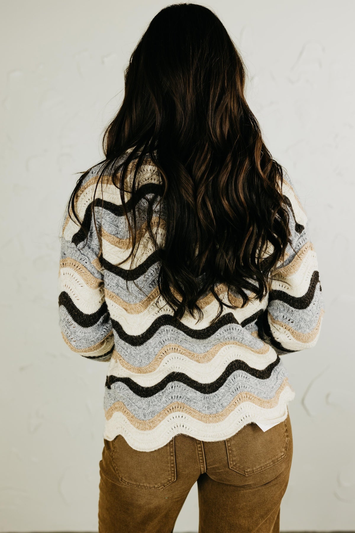 The Ellie Wave Stripe Sweater