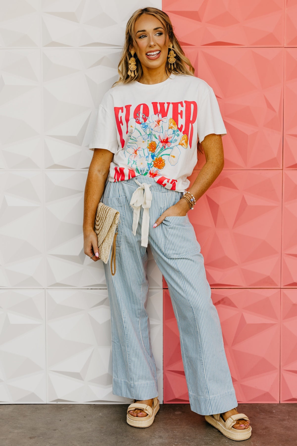 The Flower Market Graphic Tee