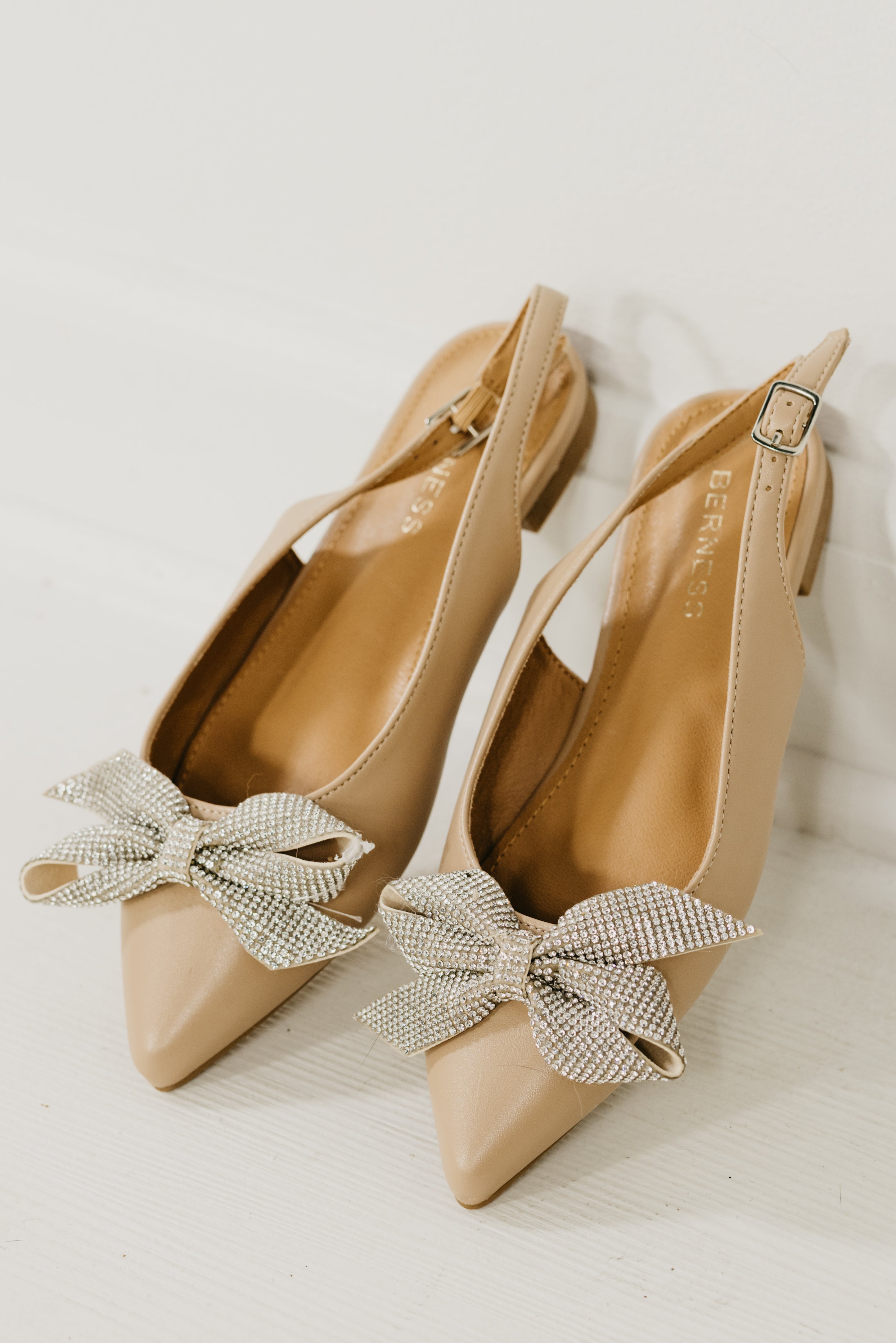 The Nyomi Bow Slingback Flat