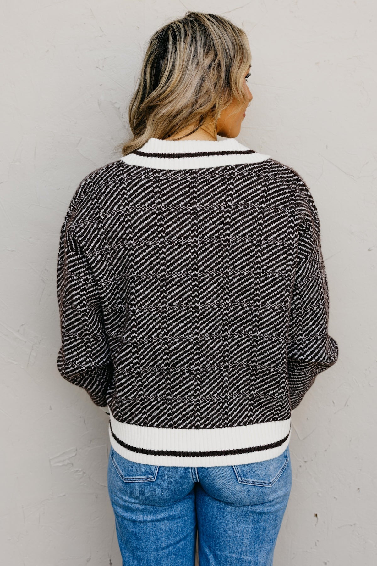 The Darwin Geo Collared Sweater