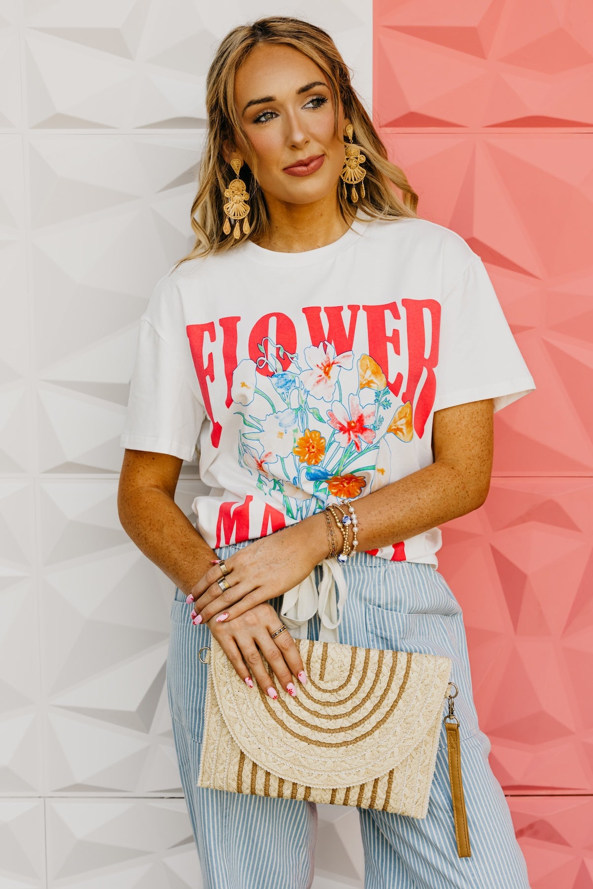 The Flower Market Graphic Tee