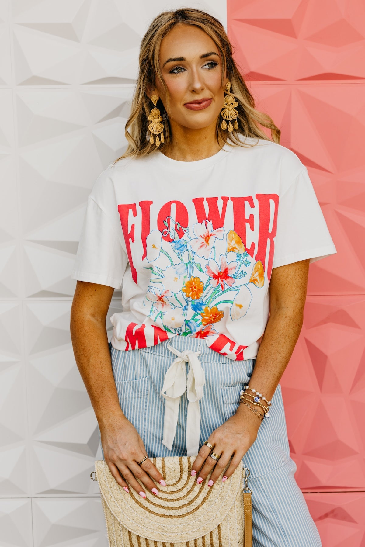 The Flower Market Graphic Tee