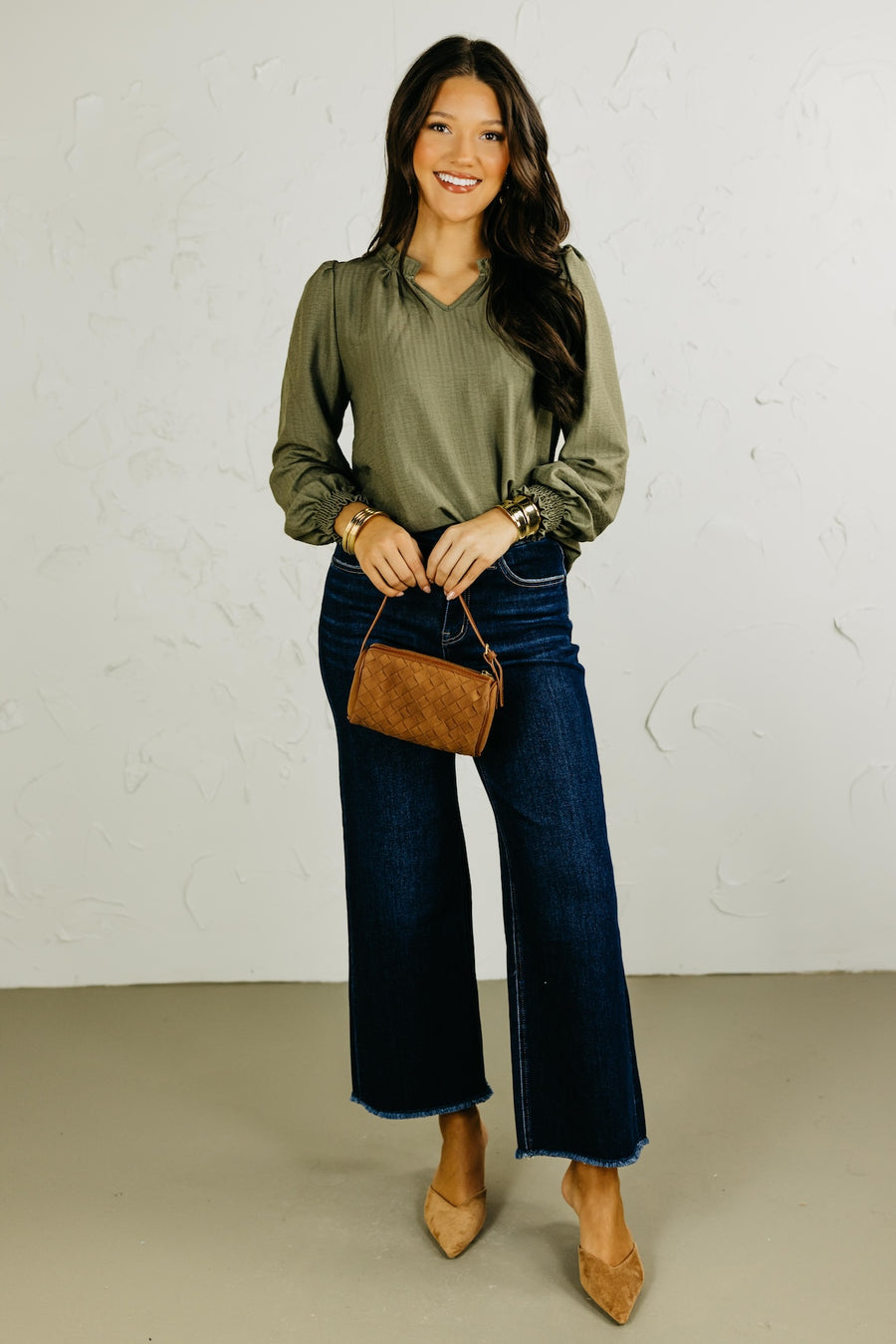 The Wendi Long Sleeve Blouse