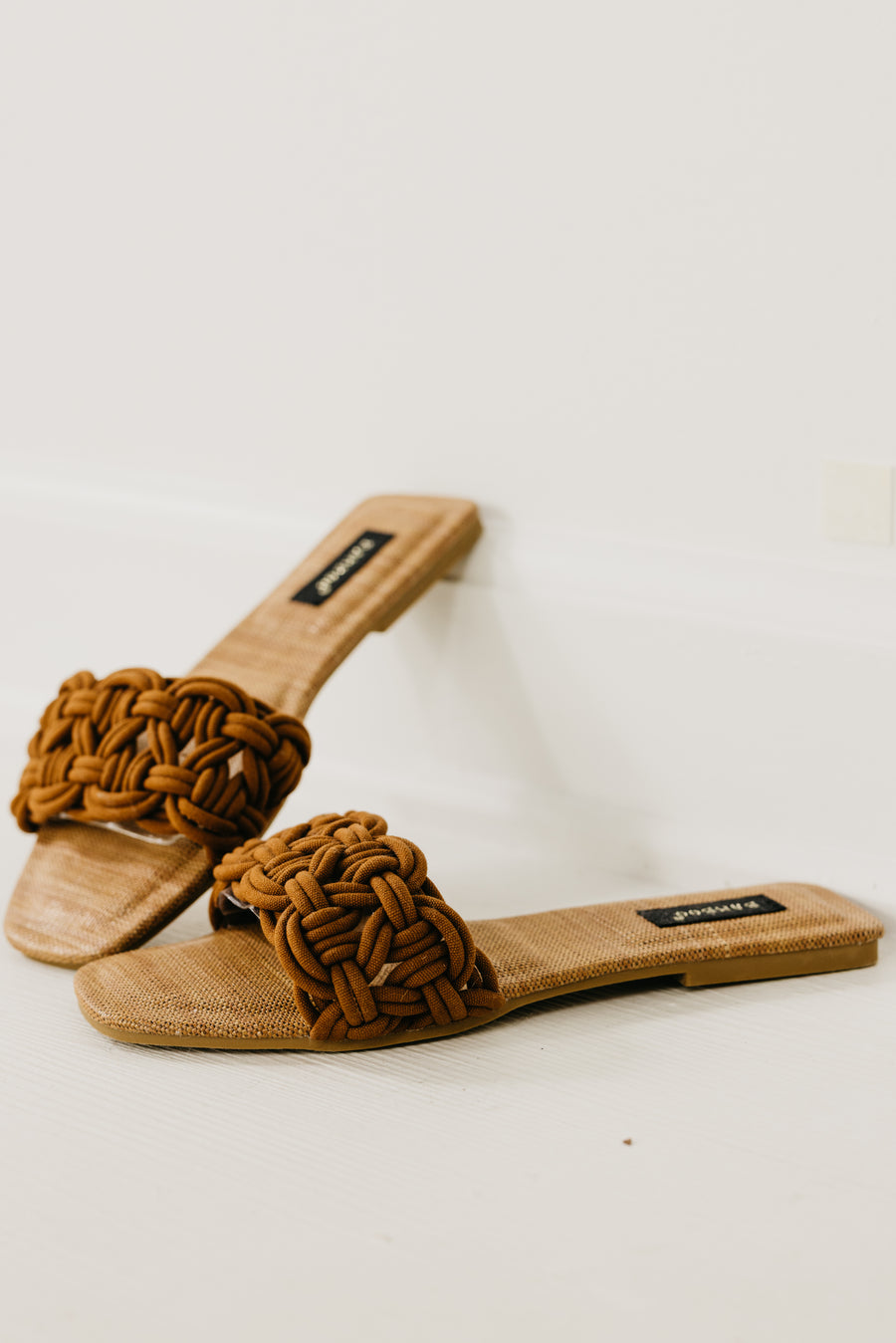 The Token Woven Slide Sandal