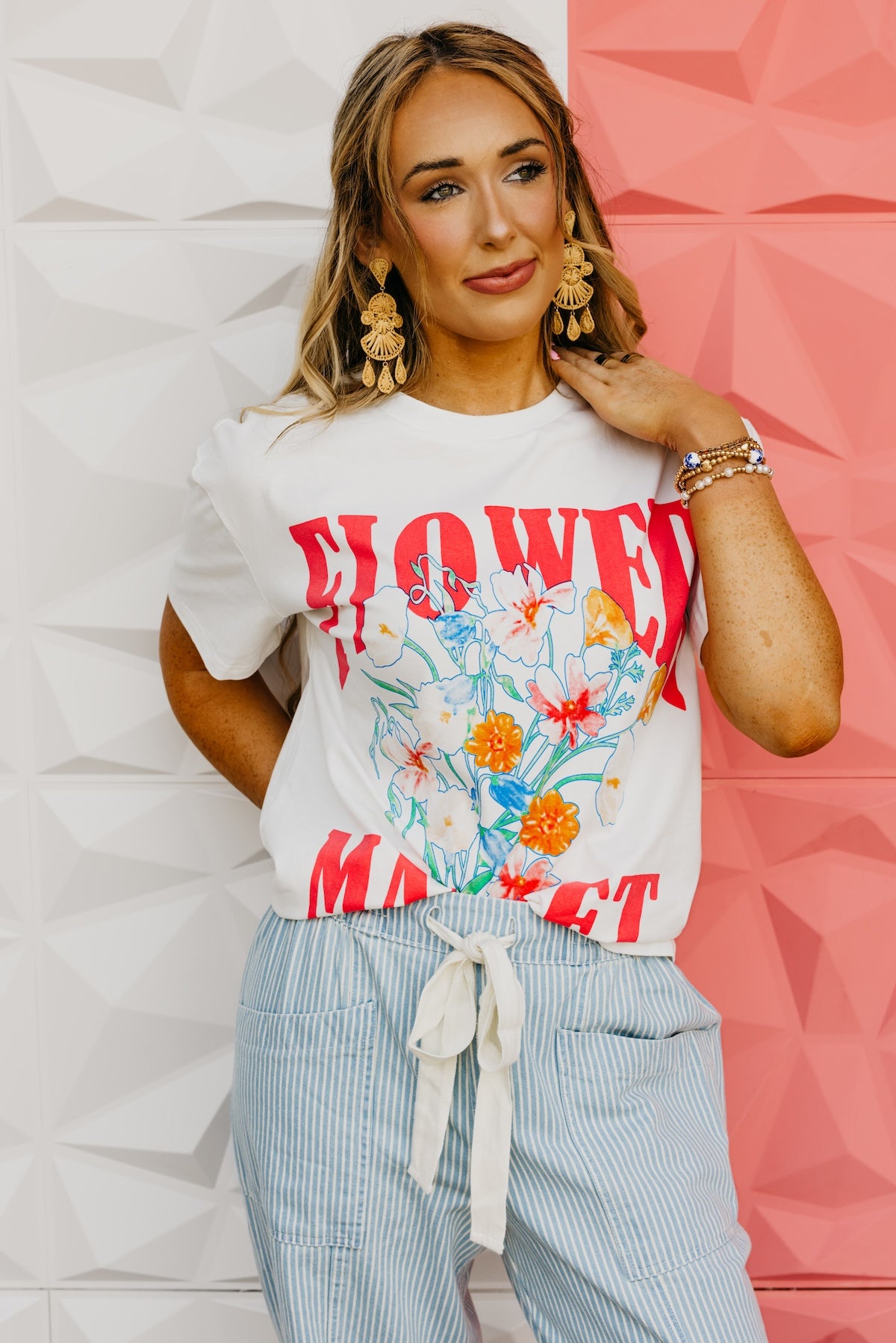 The Flower Market Graphic Tee