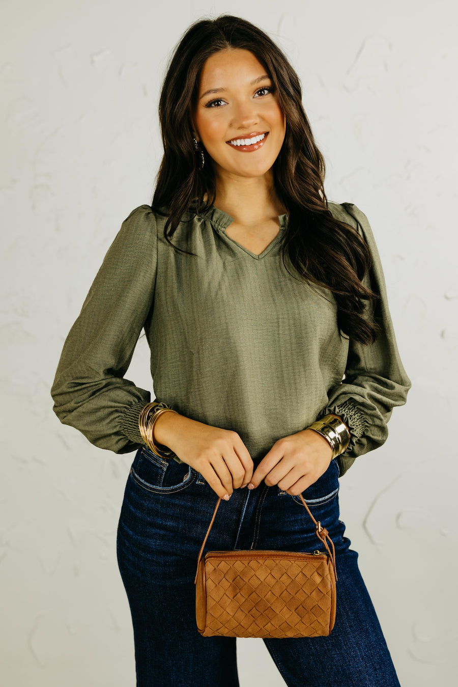 The Wendi Long Sleeve Blouse