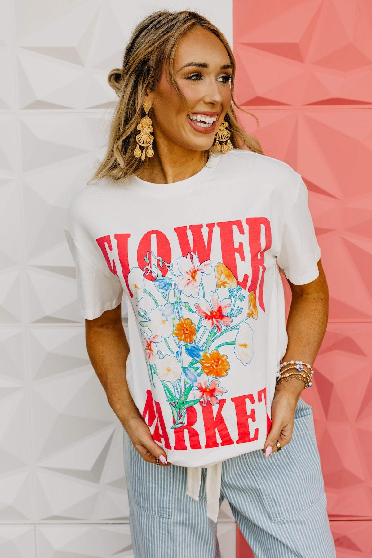 The Flower Market Graphic Tee
