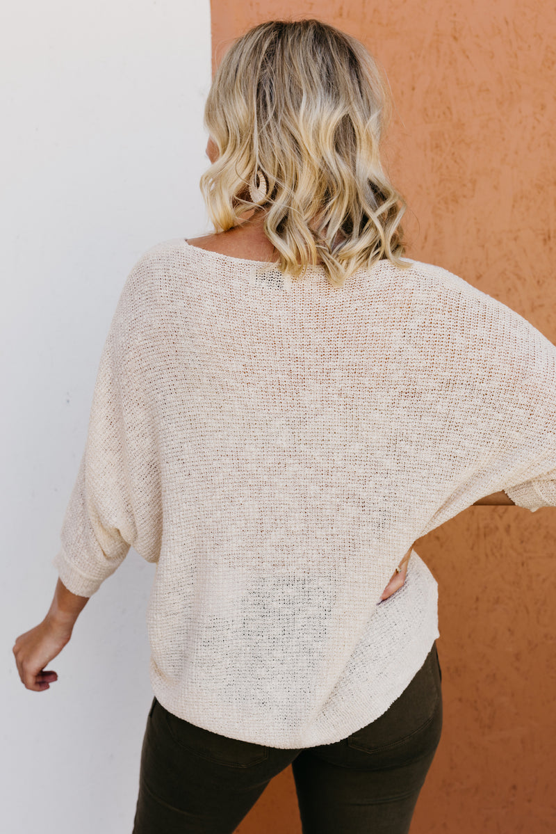 The Emma Slouchy Pocket Sweater
