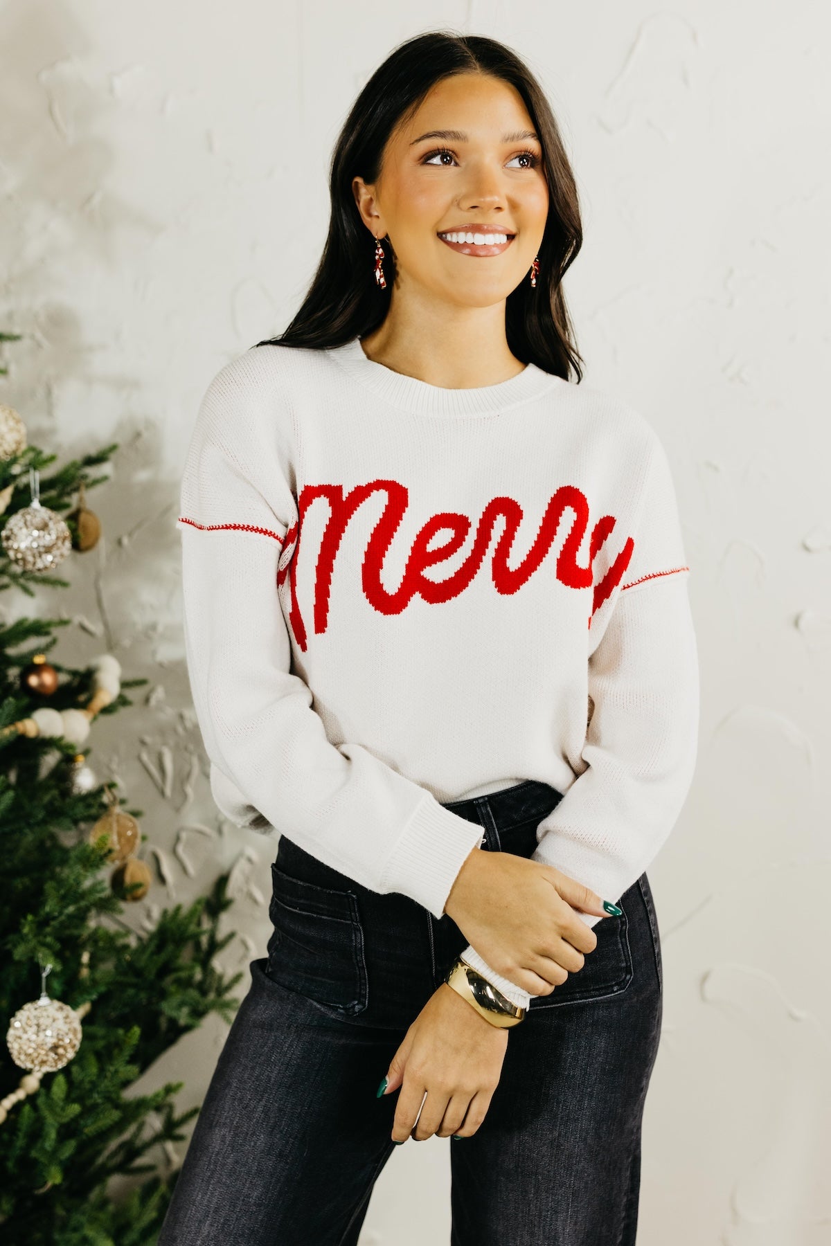 The Merry Reverse Seam Sweater