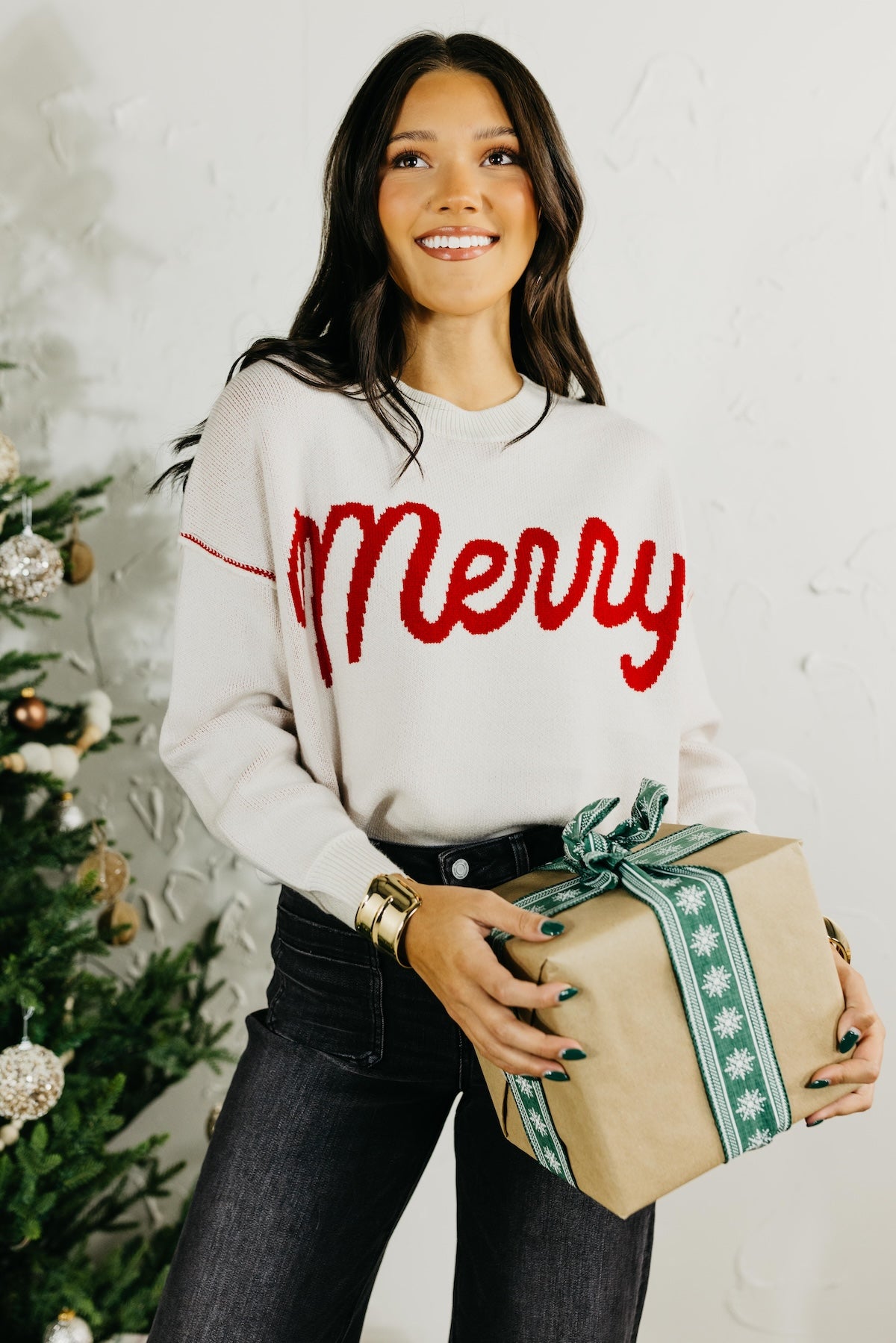The Merry Reverse Seam Sweater