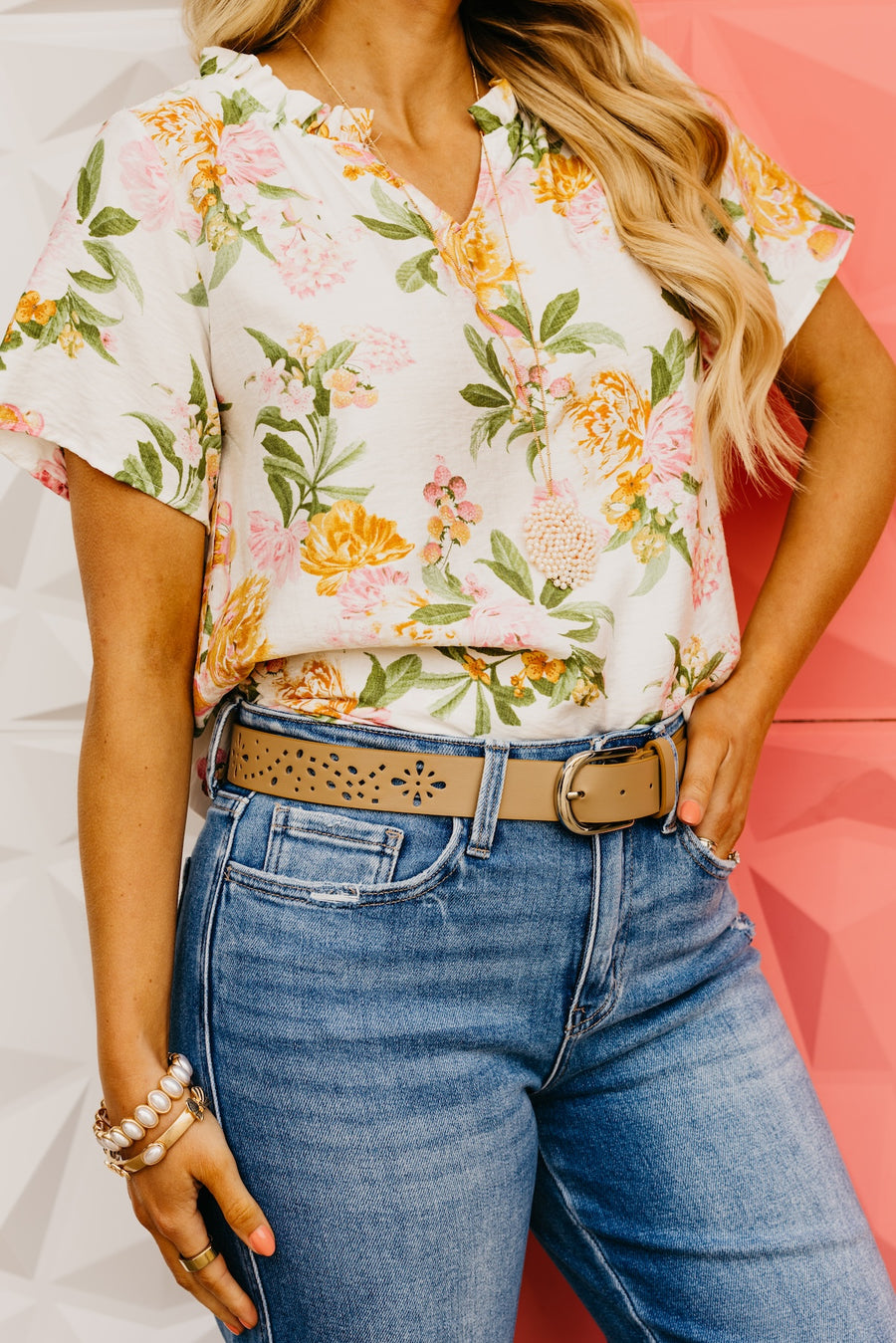The Josie Cut Out Belt