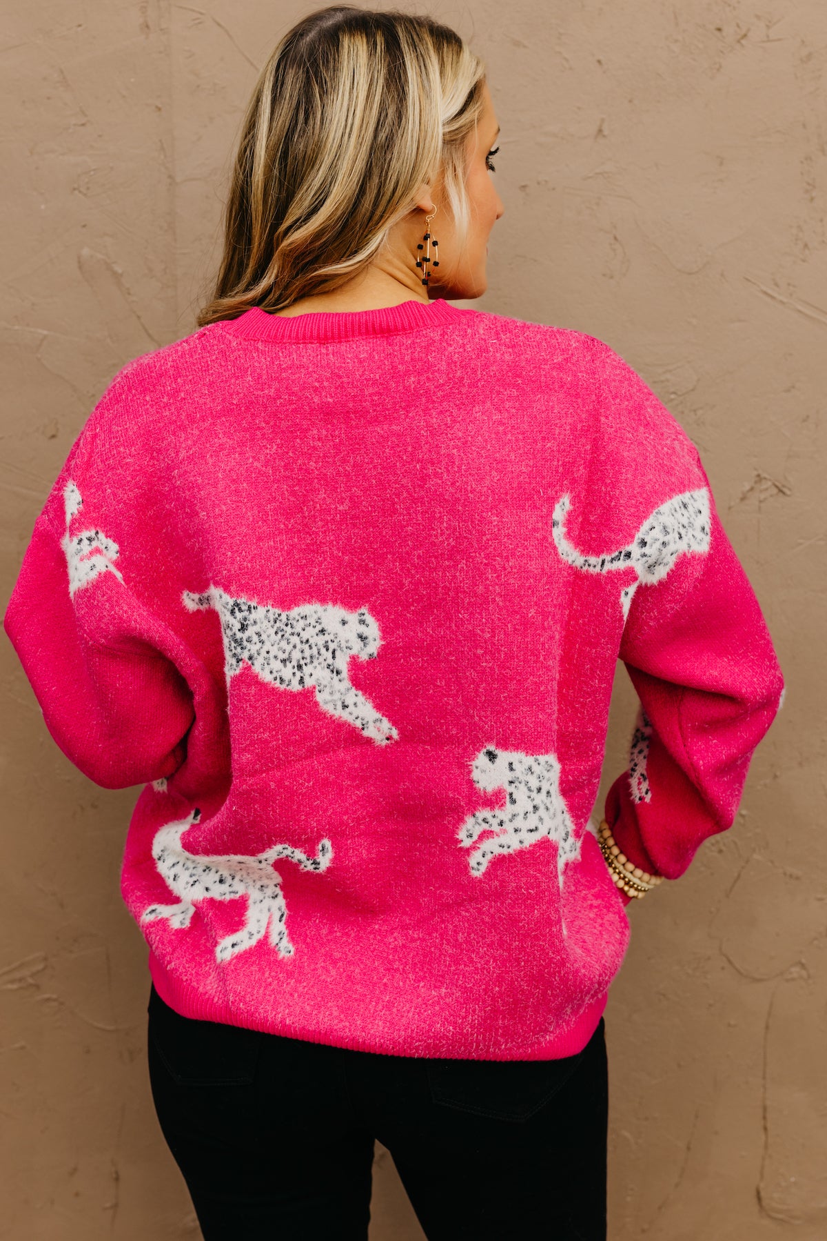 The Laylah Cozy Print Sweater - FINAL SALE