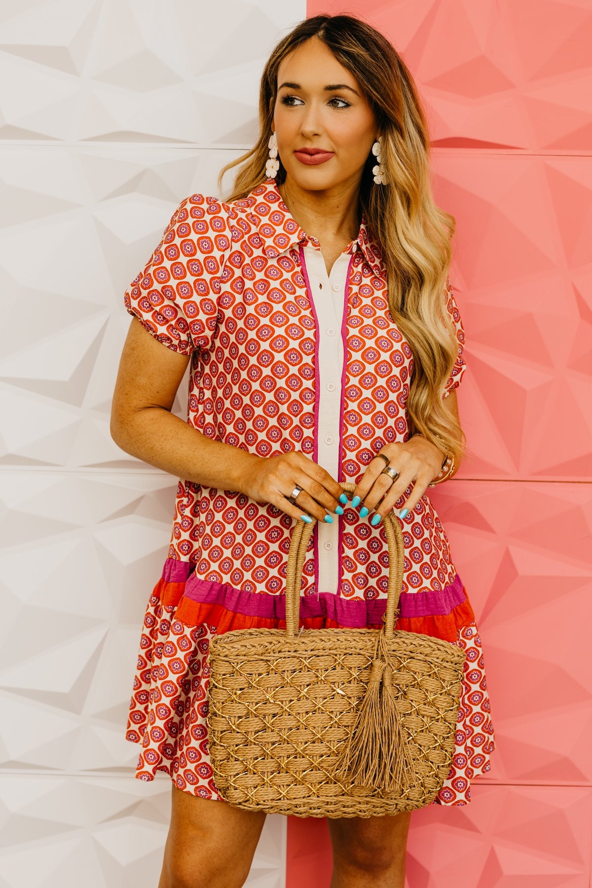 The Eduardo Button Down Mini Dress