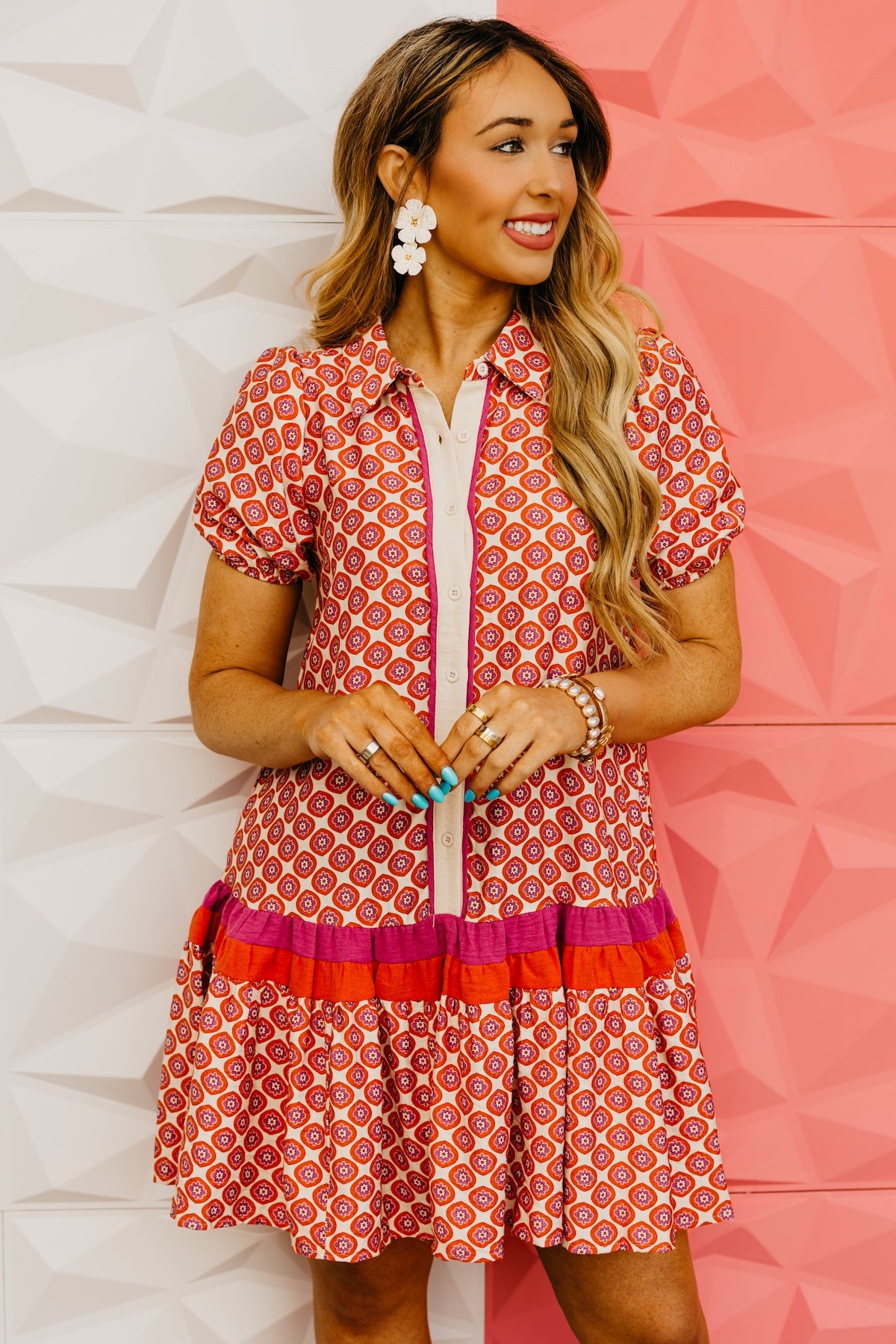 The Eduardo Button Down Mini Dress