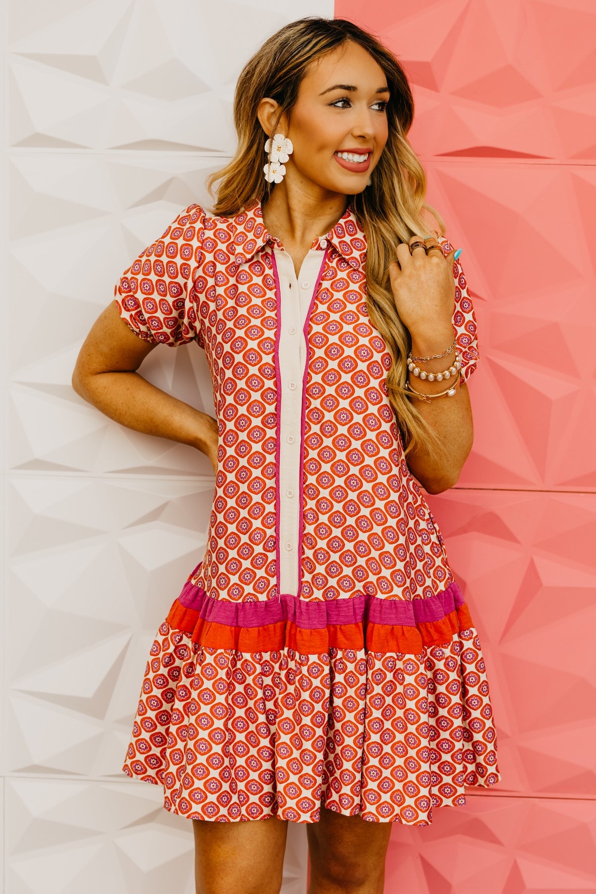 The Eduardo Button Down Mini Dress