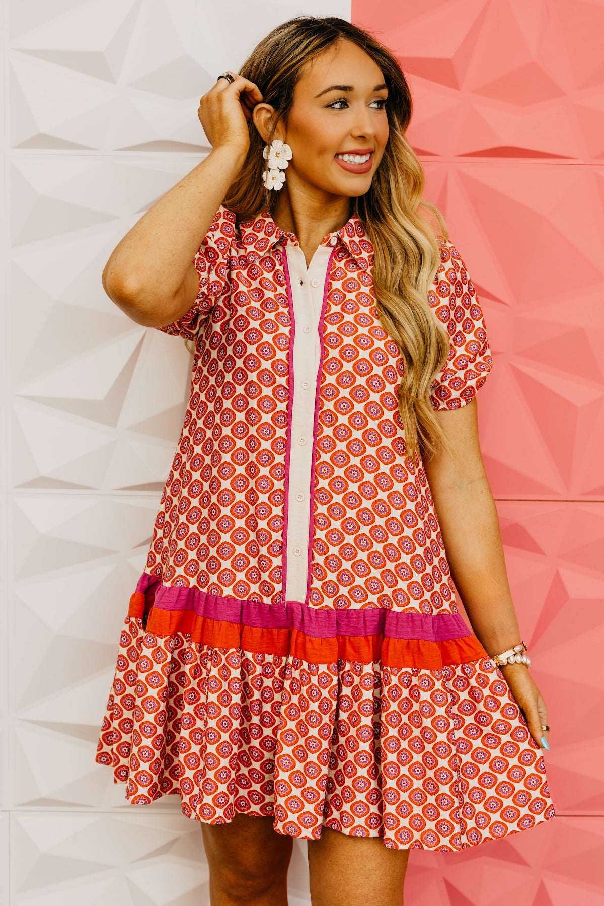 The Eduardo Button Down Mini Dress