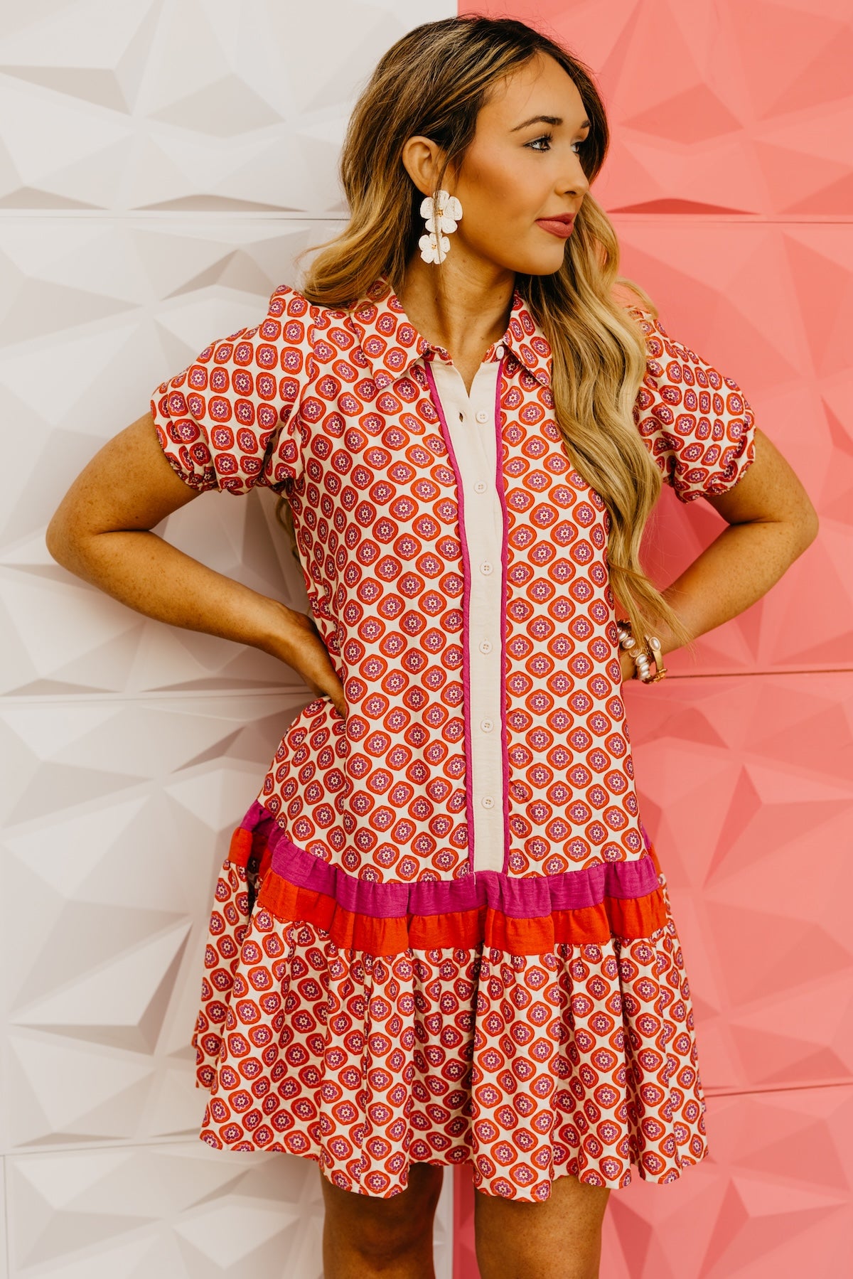 The Eduardo Button Down Mini Dress