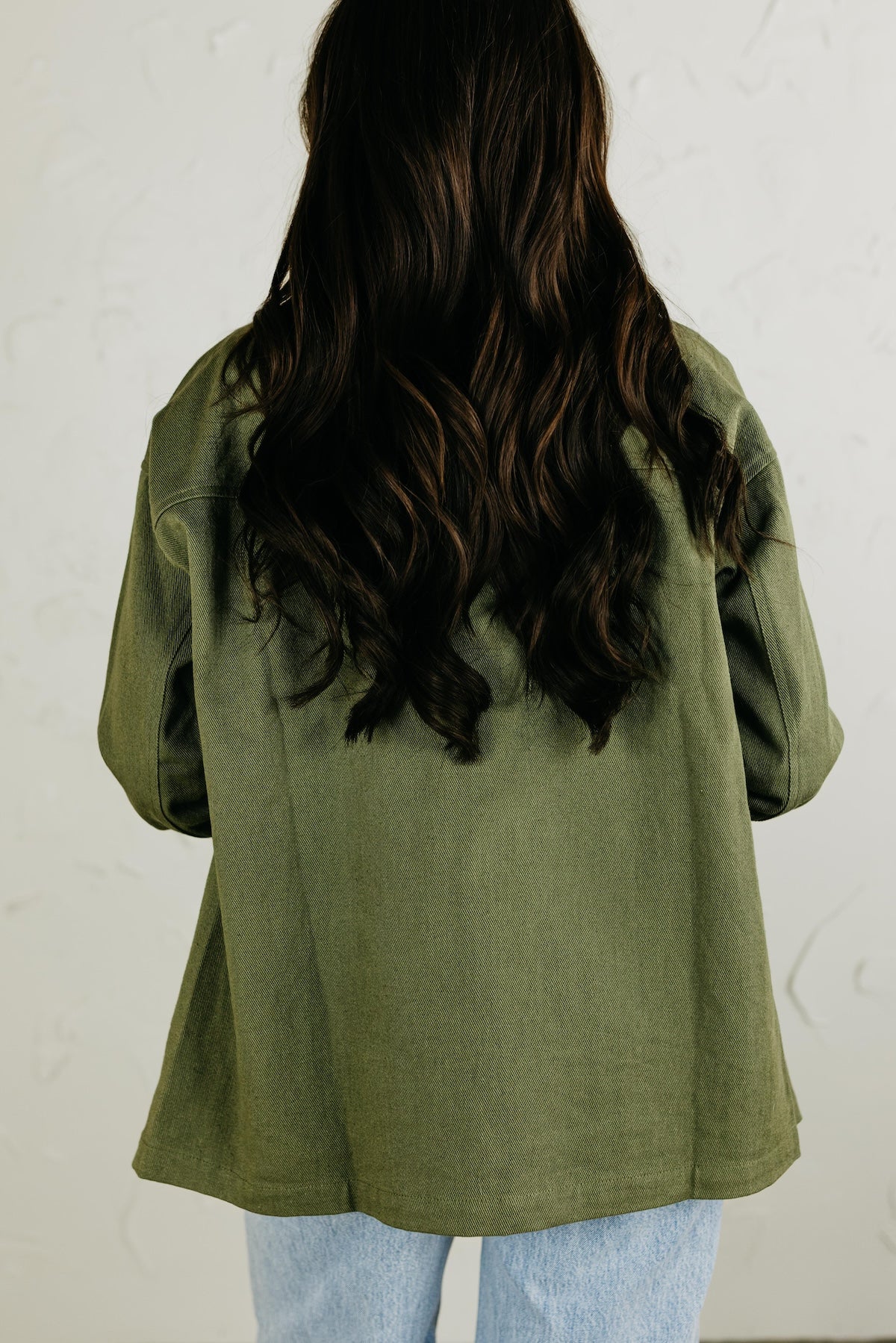 The Isabella Button Down Barn Jacket