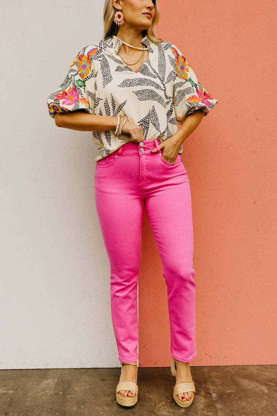 Kan Can Denim | High Rise Slim Straight Jeans - KC5217HP