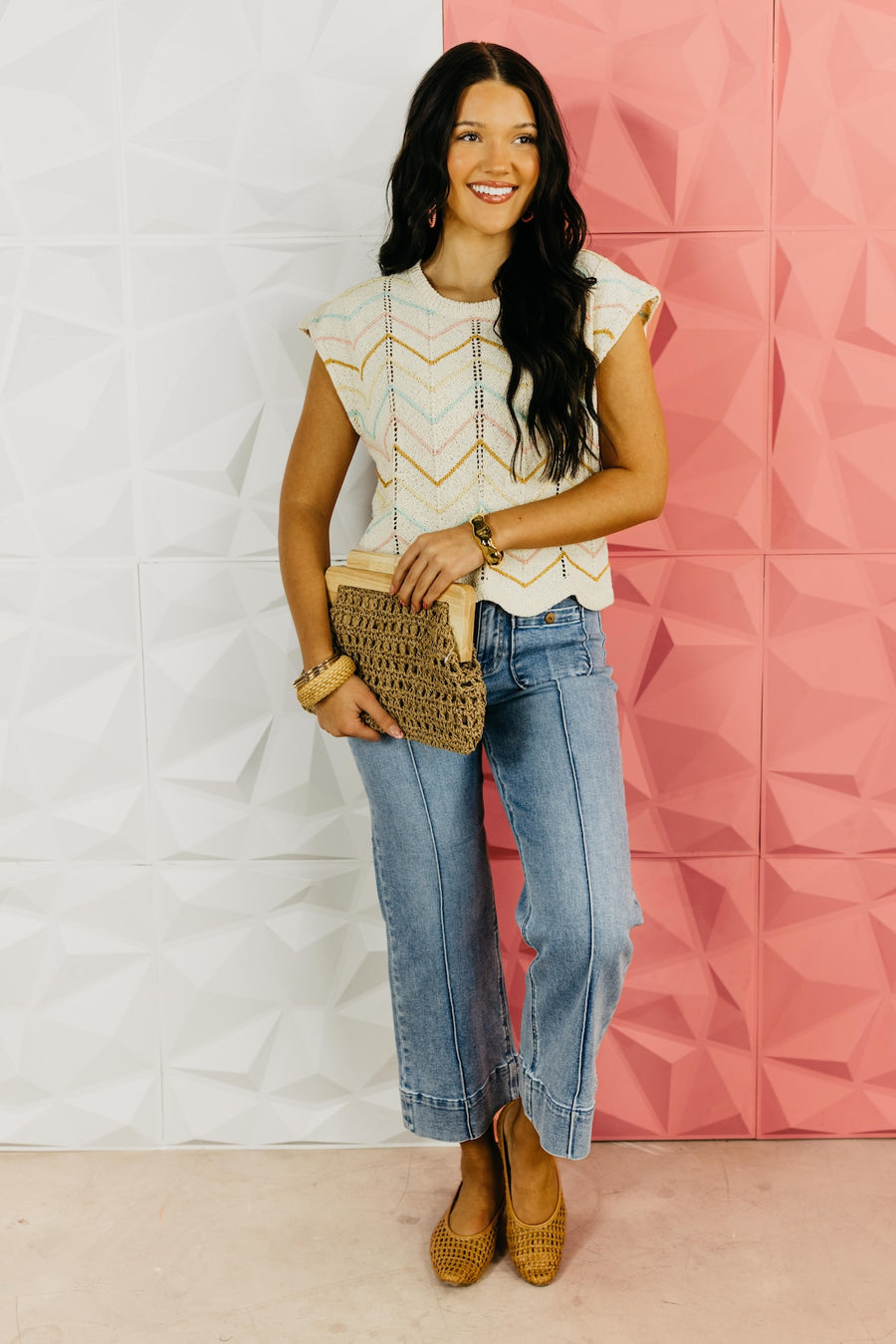 The Brandon Chevron Sweater Vest