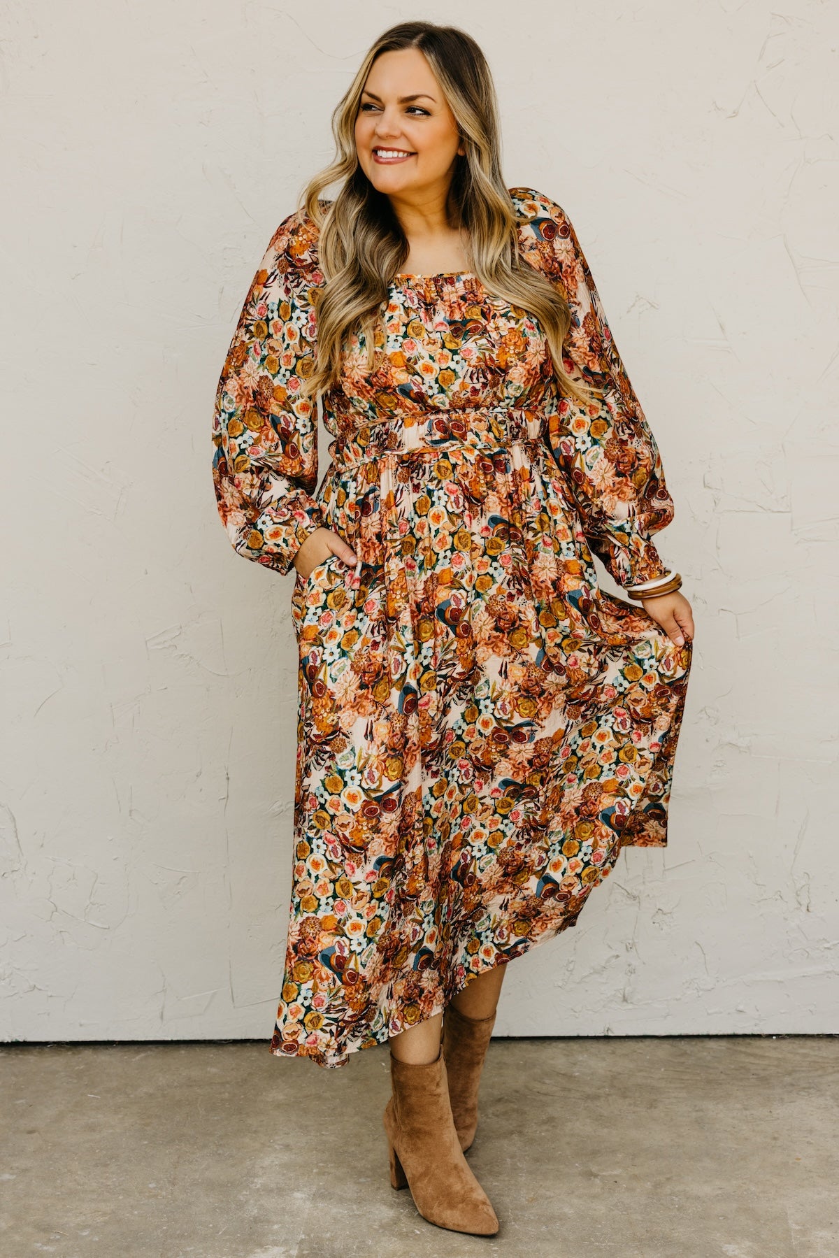 The Randall Floral Midi Dress