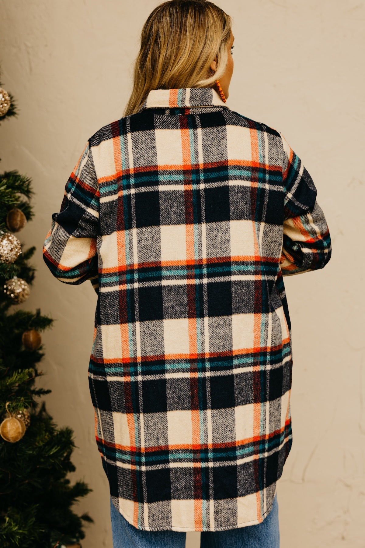 The Auburn Flannel Shirt Tunic