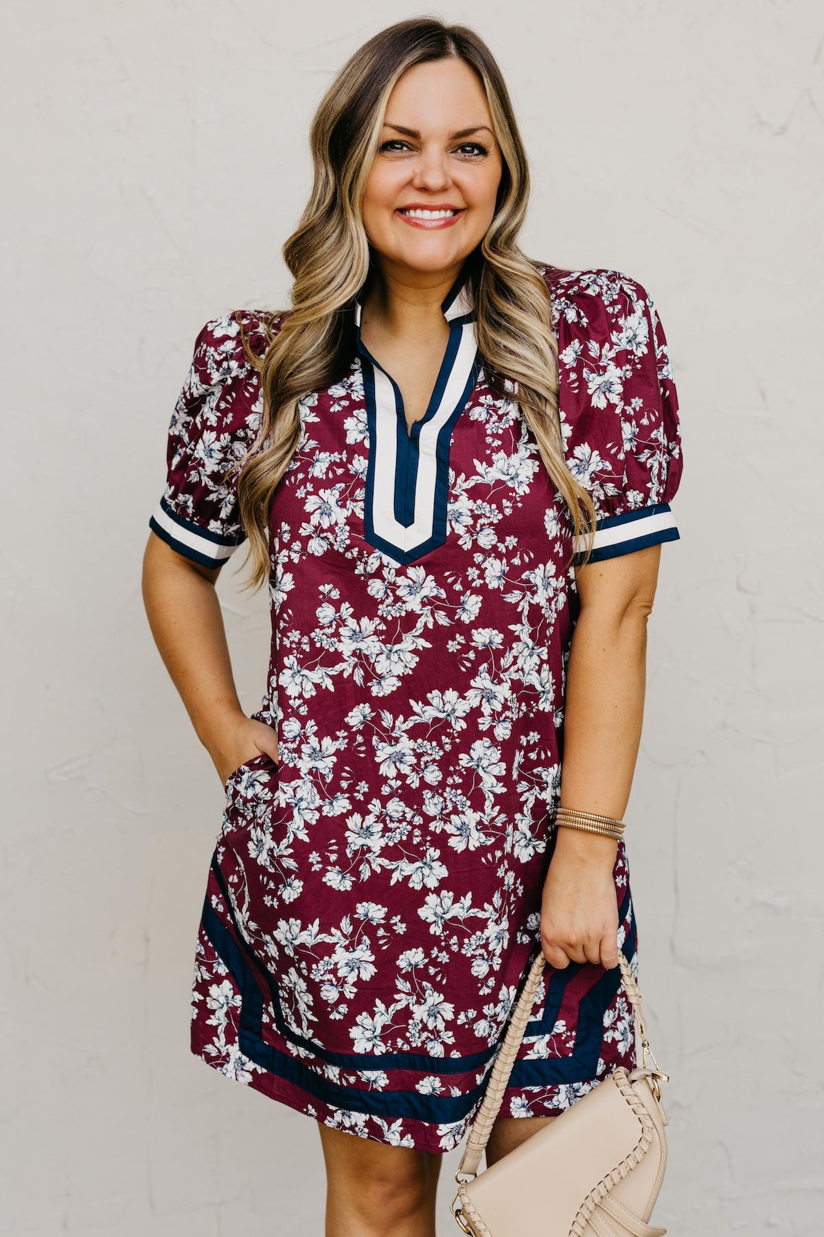 The Henzley Floral Mini Dress