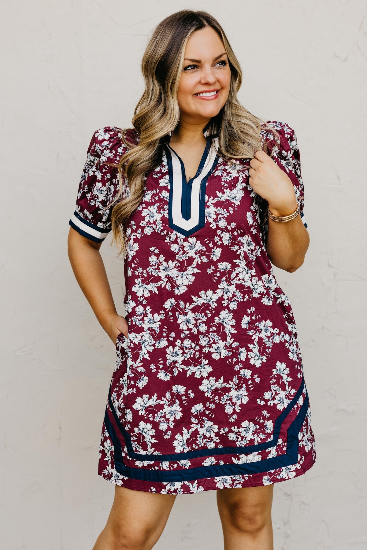 The Henzley Floral Mini Dress
