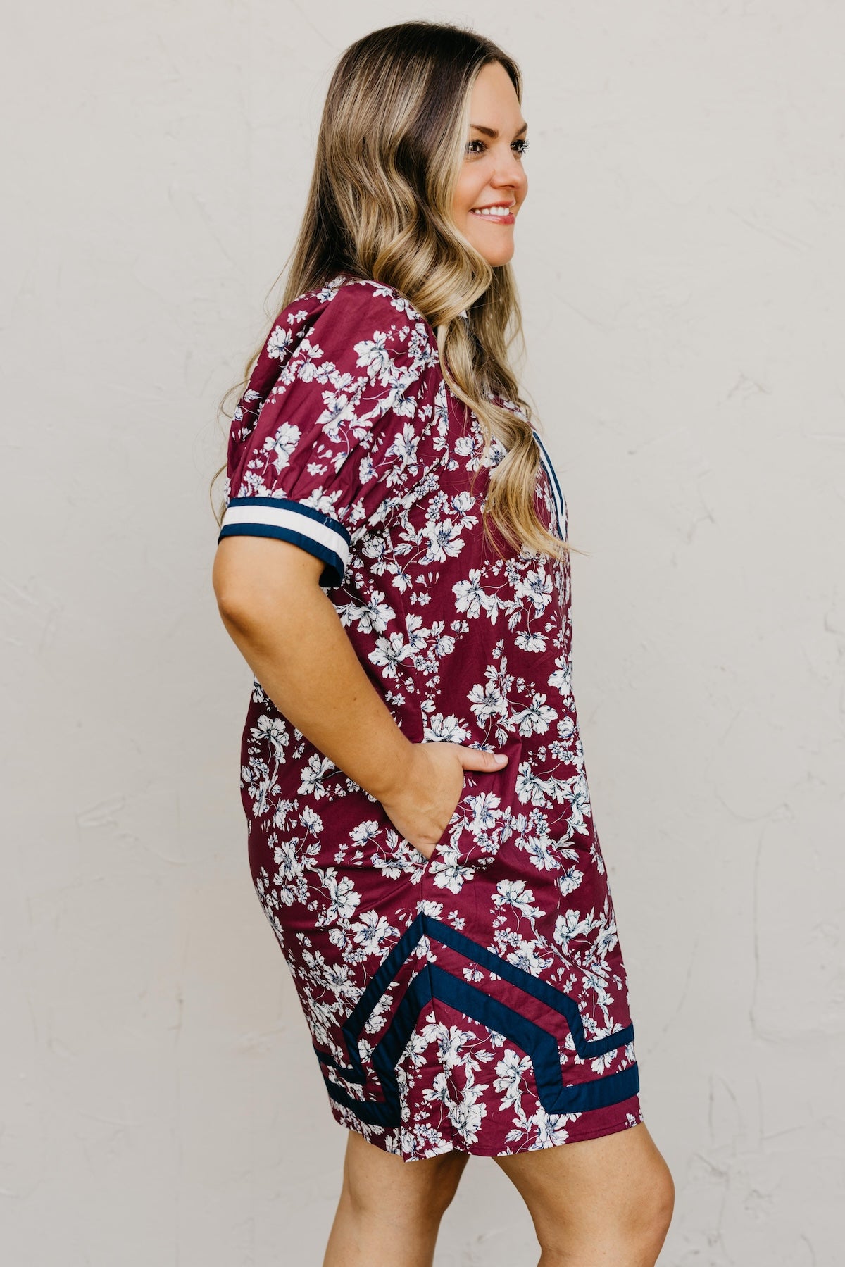 The Henzley Floral Mini Dress