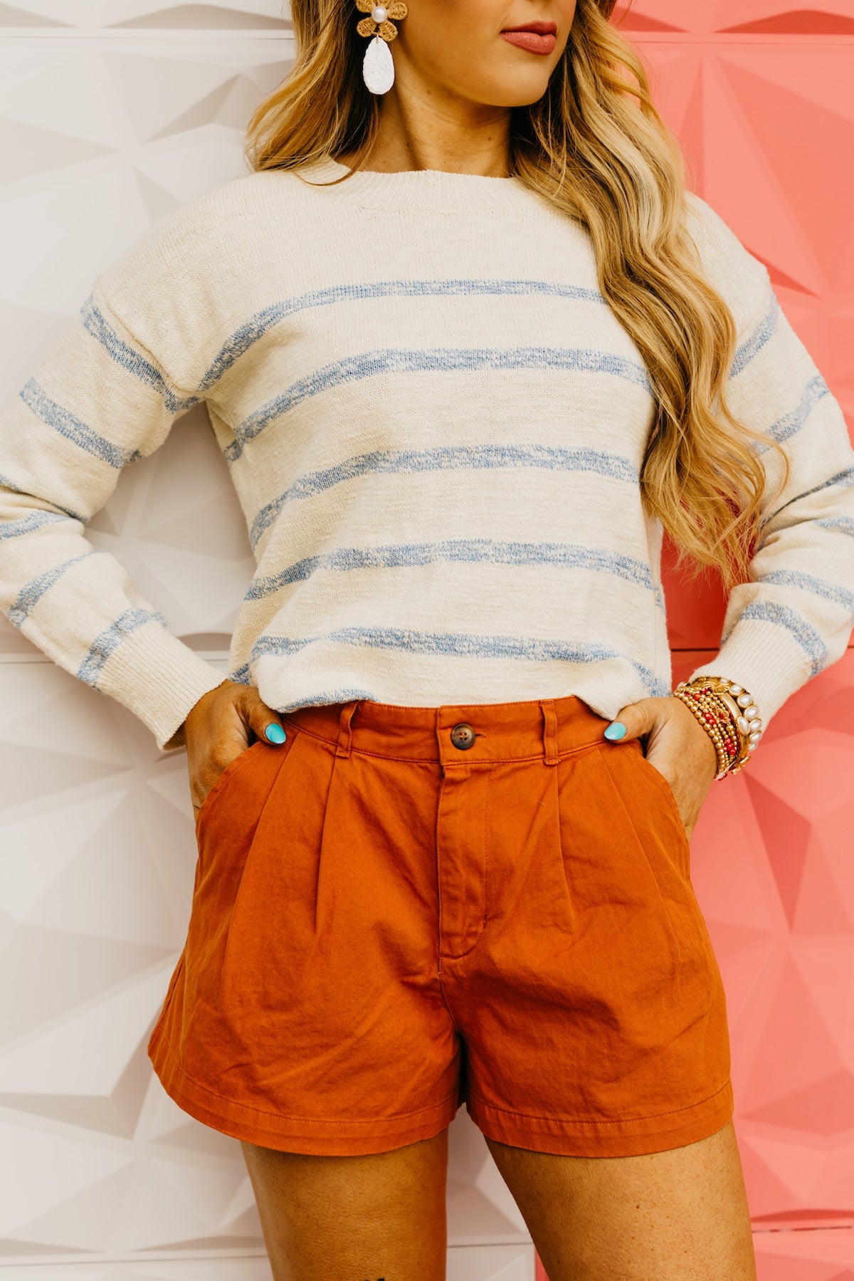 The Israel Pleated Shorts