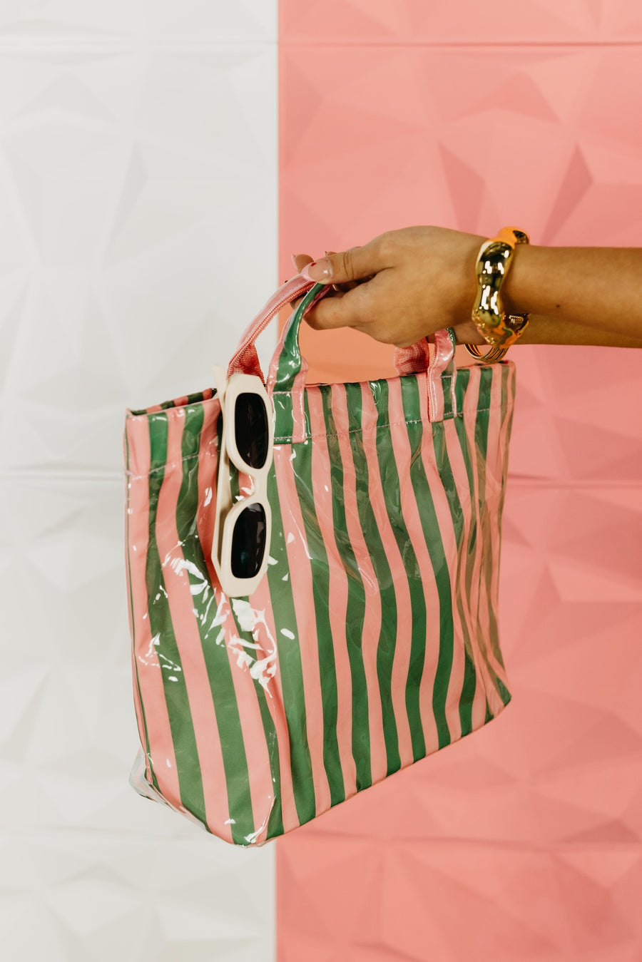The Margaret Vinyl Tote Bag