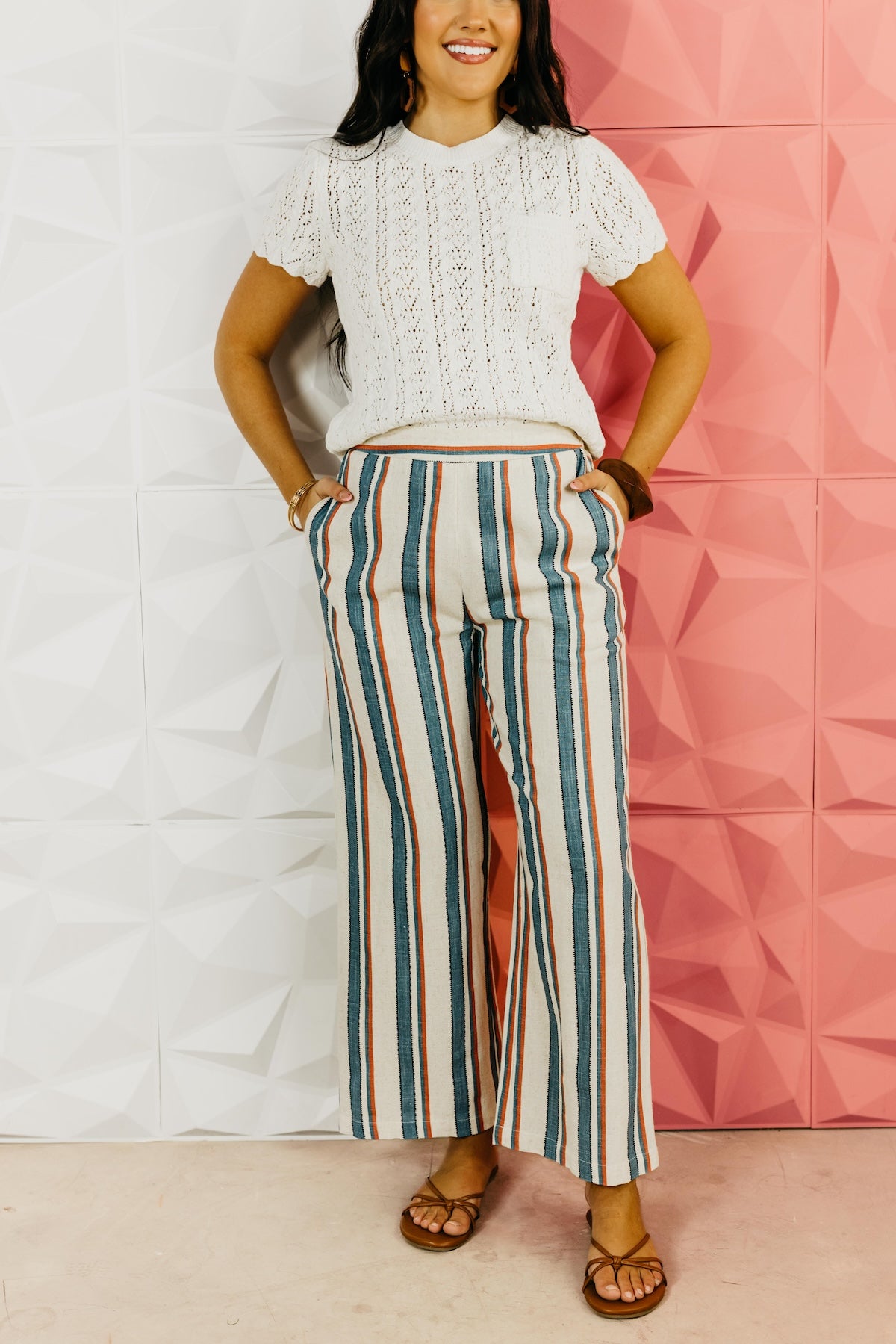 The Kayden Striped Casual Pants