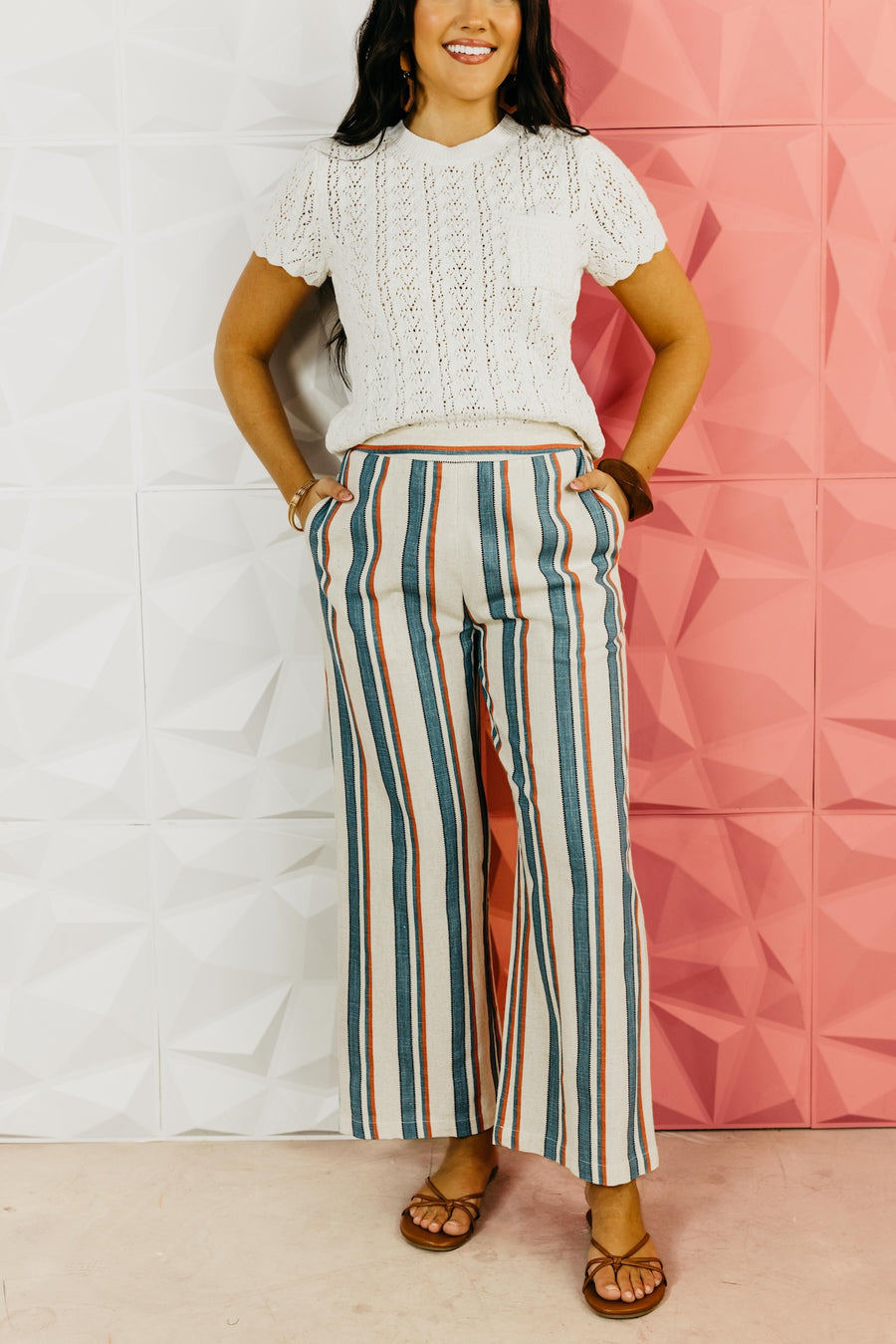 The Kayden Striped Casual Pants