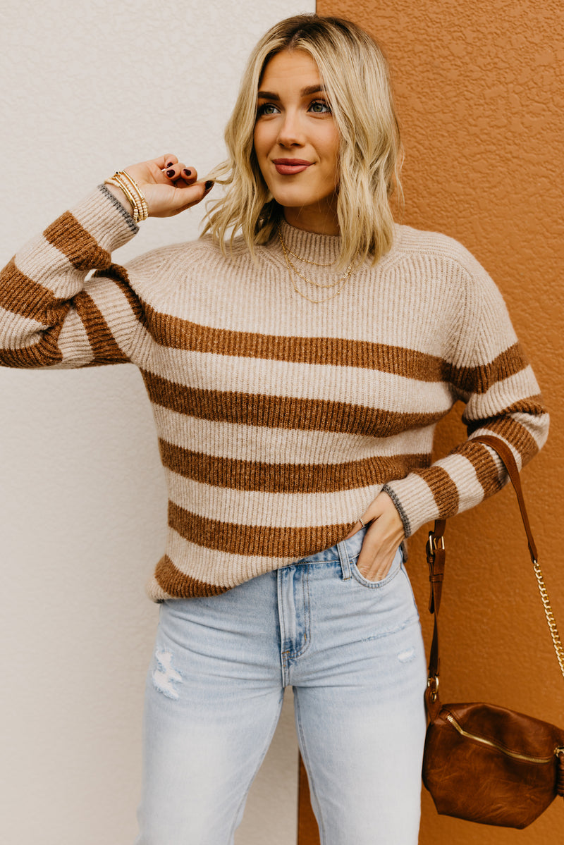 The Myah Striped Sweater