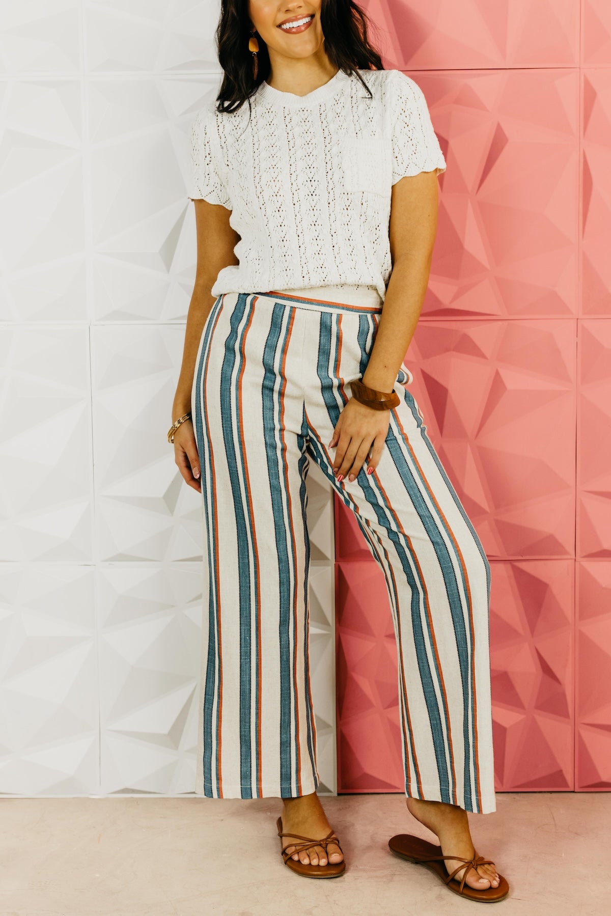 The Kayden Striped Casual Pants