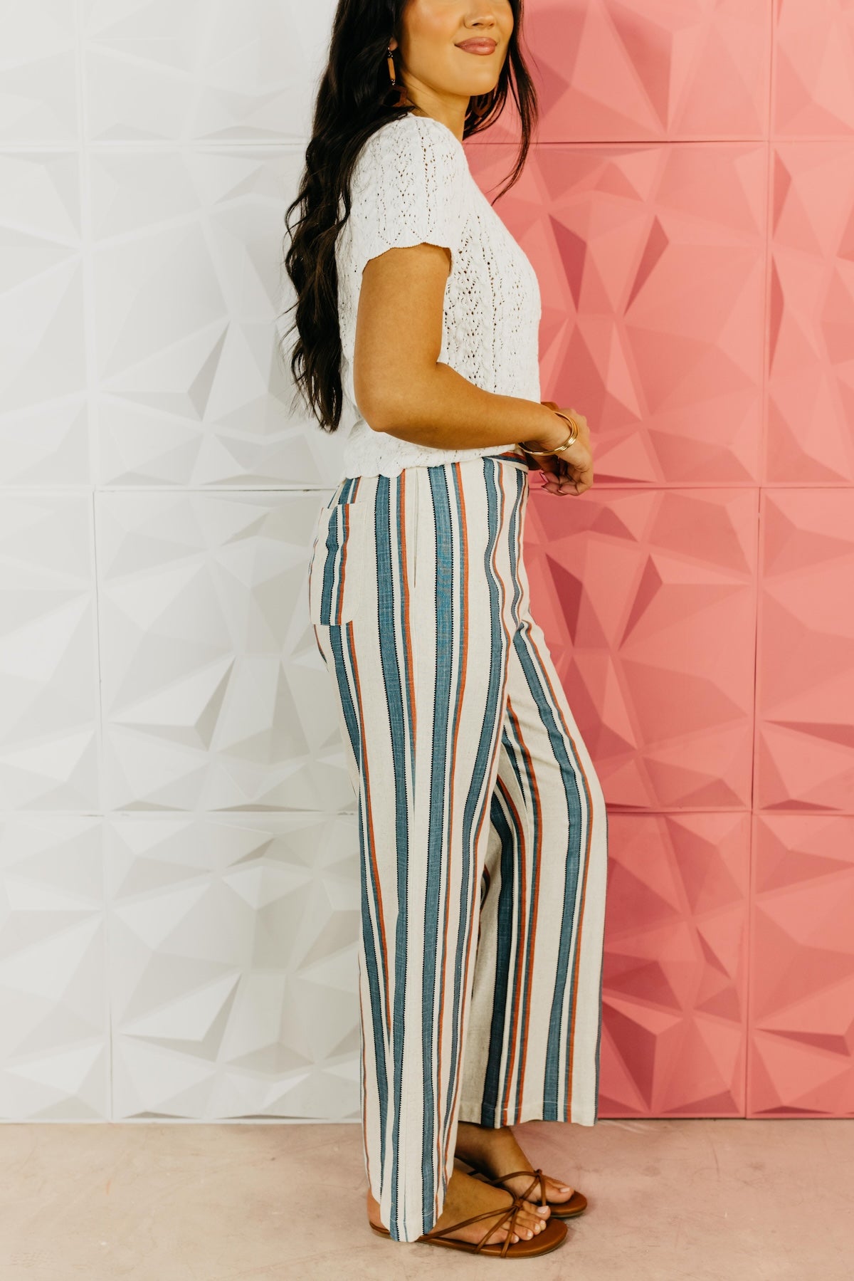 The Kayden Striped Casual Pants