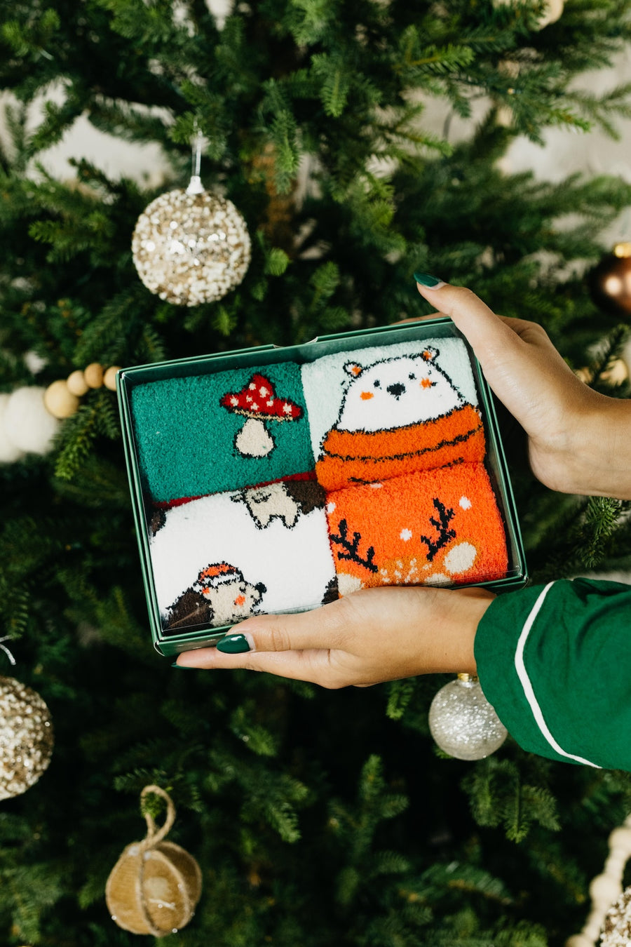 The Christmas Winter Cozy Socks Set