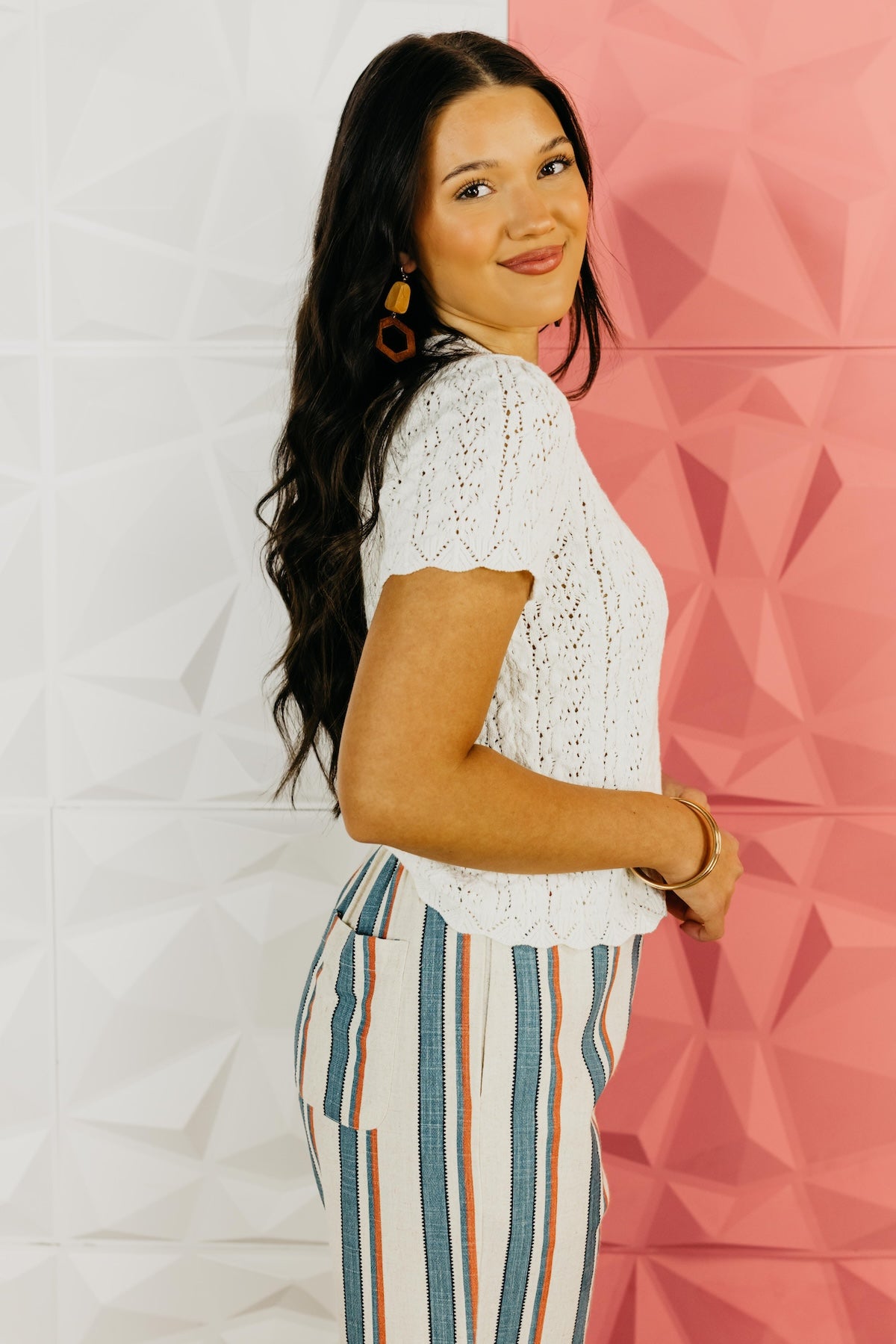 The Gavin Open Knit Sweater