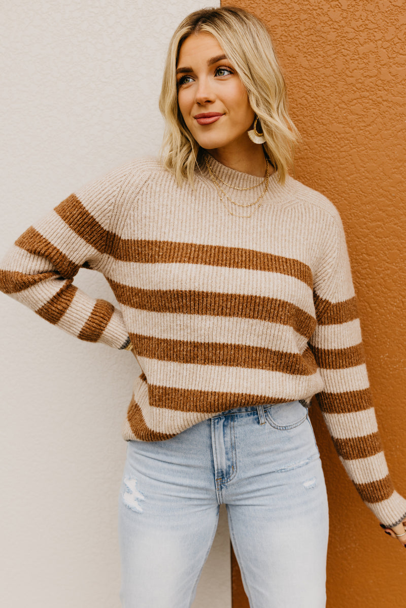 The Myah Striped Sweater