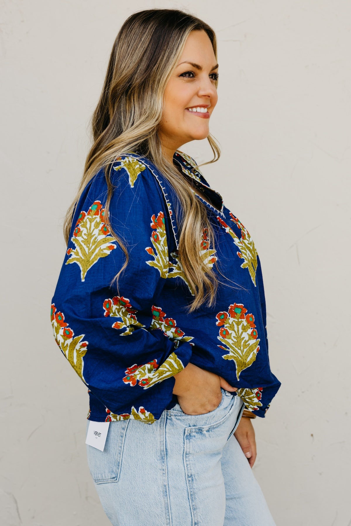 The Webster Floral Woven Blouse