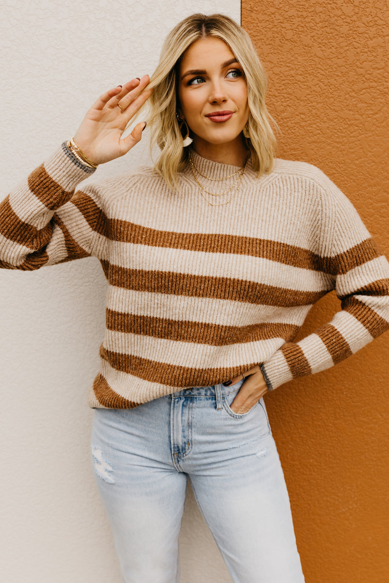 The Myah Striped Sweater