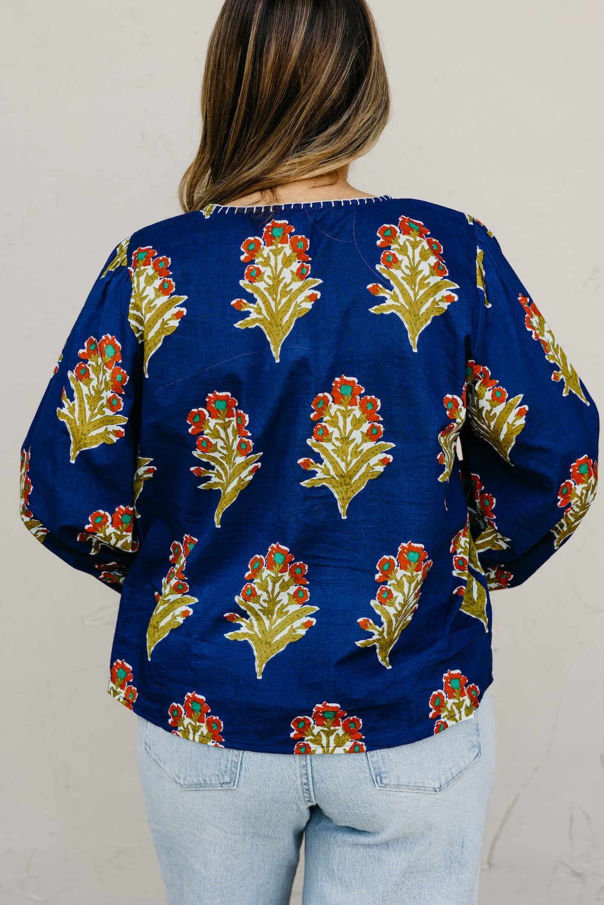 The Webster Floral Woven Blouse