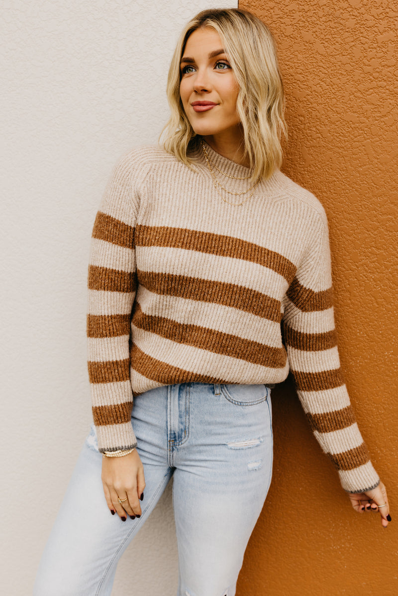 The Myah Striped Sweater