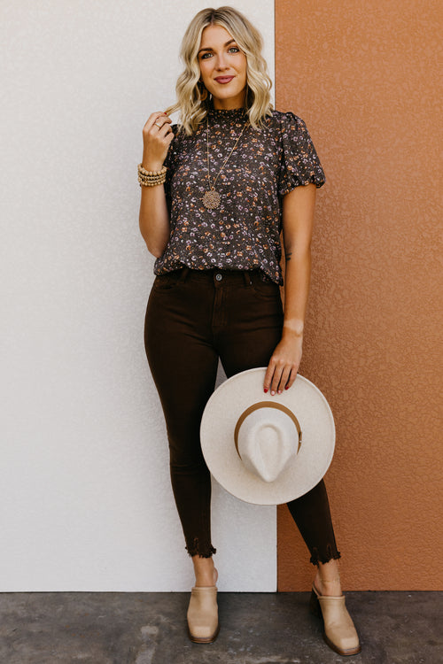 The Rifkin Floral Puff Sleeve Blouse