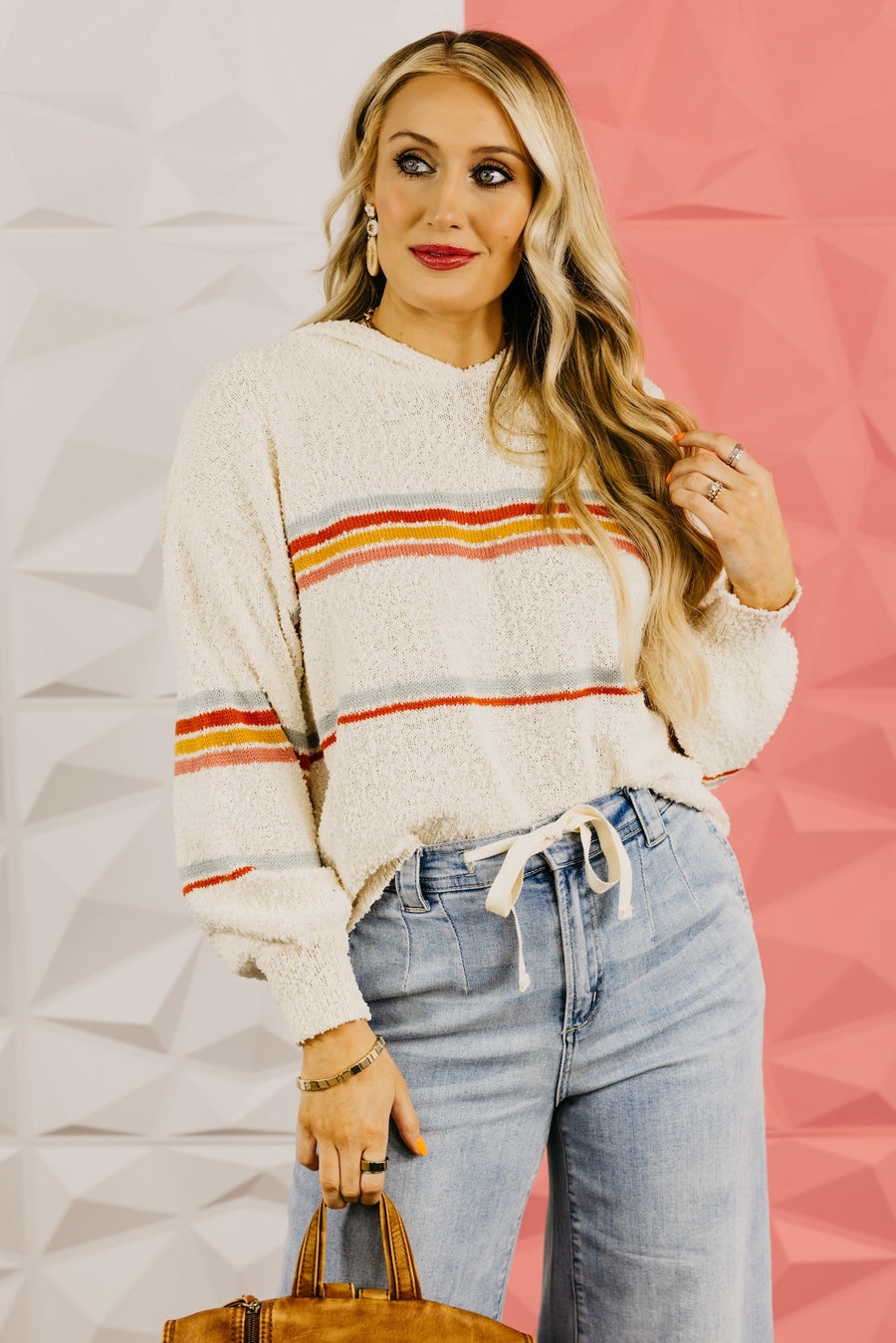 The Oscar Hooded Texture Sweater