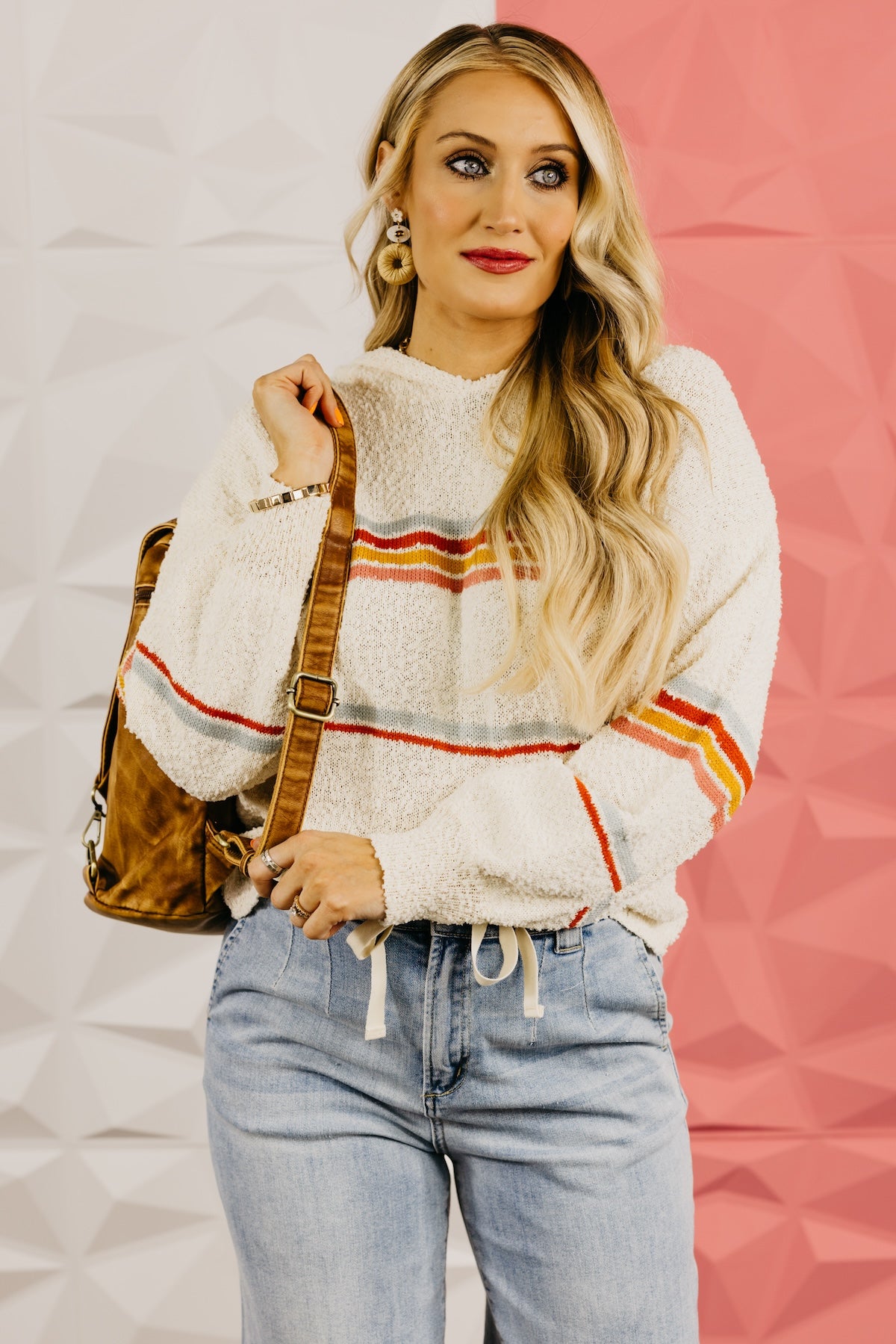 The Oscar Hooded Texture Sweater
