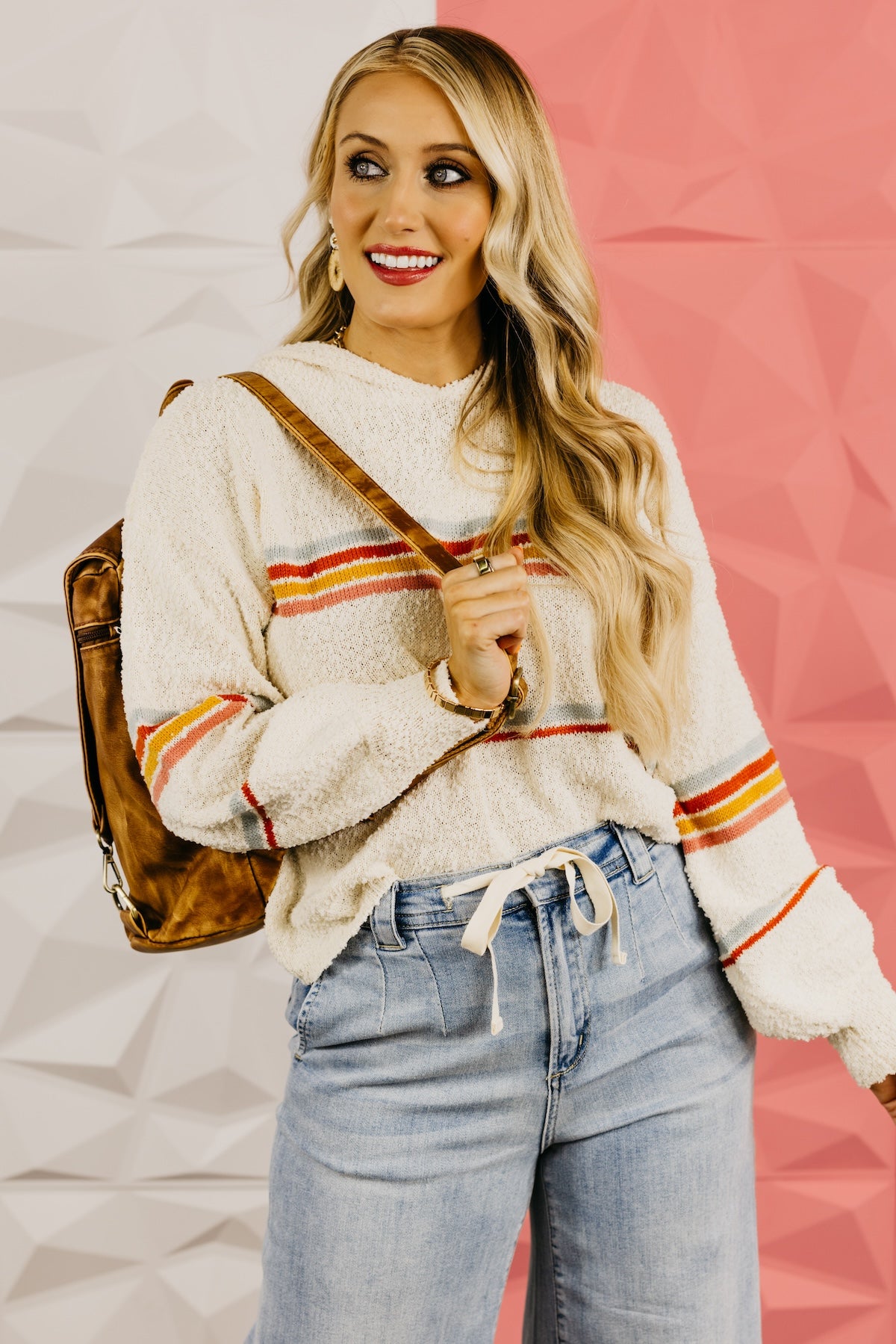 The Oscar Hooded Texture Sweater